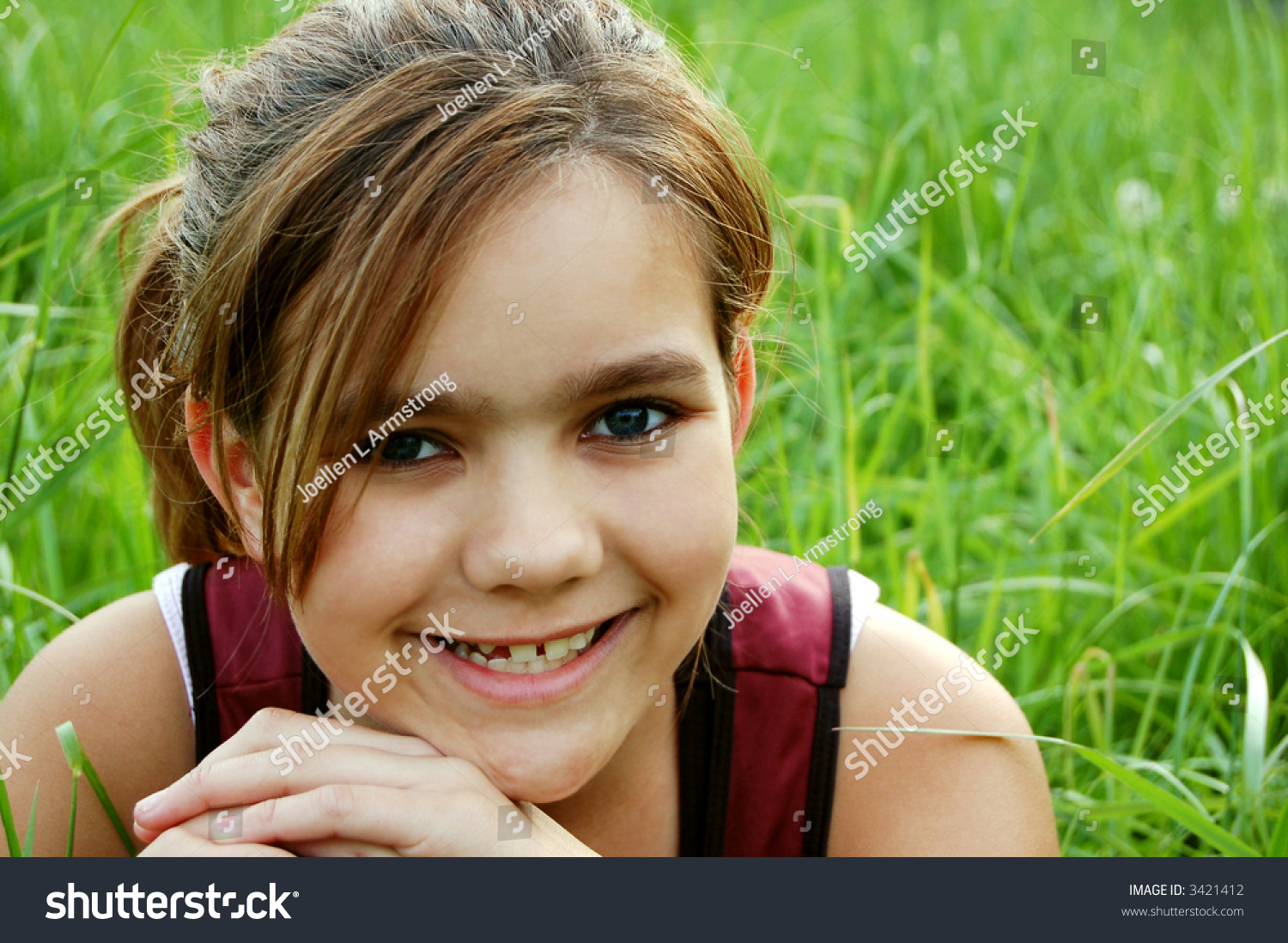 Cute Teen Girl Stock Photo 3421412 | Shutterstock