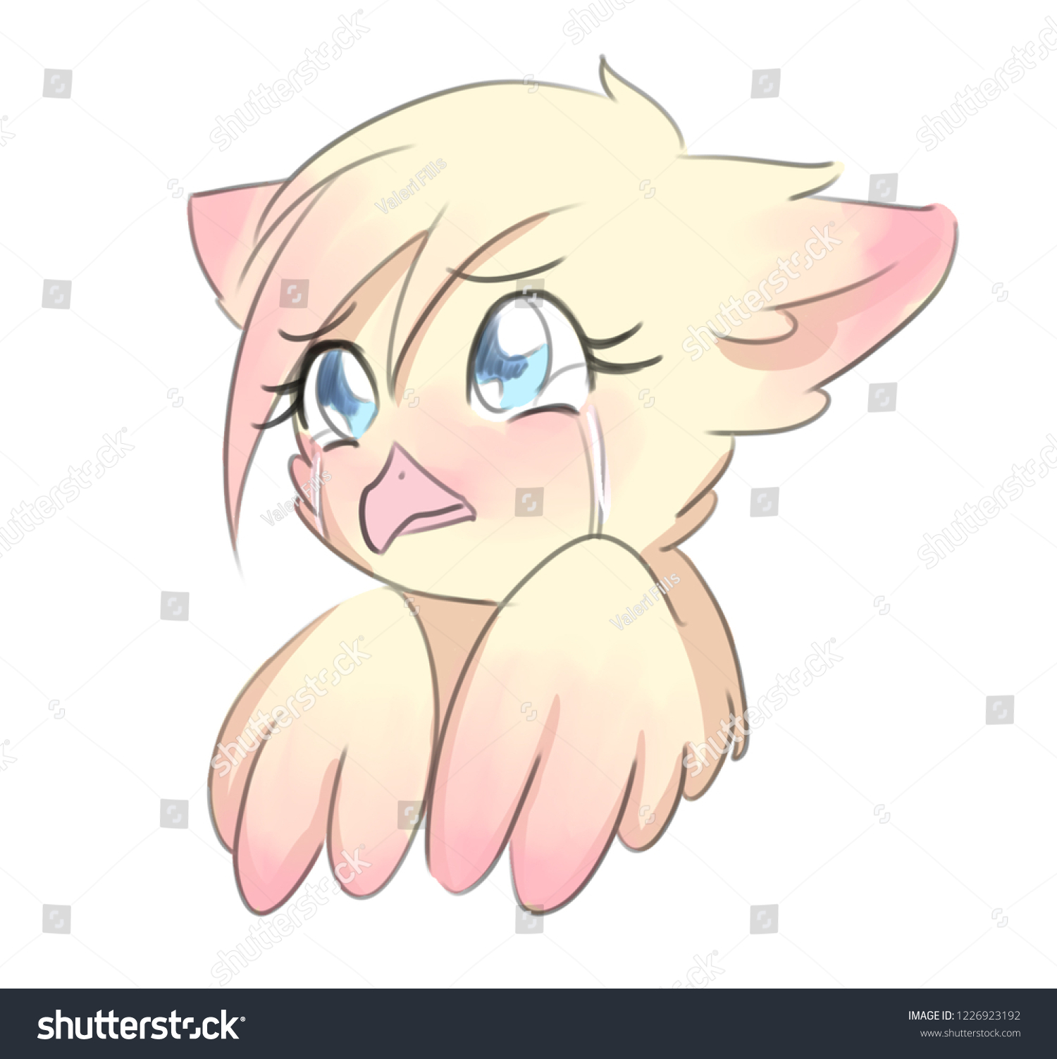 Cute Yellow Griffin Stock Image Download Now