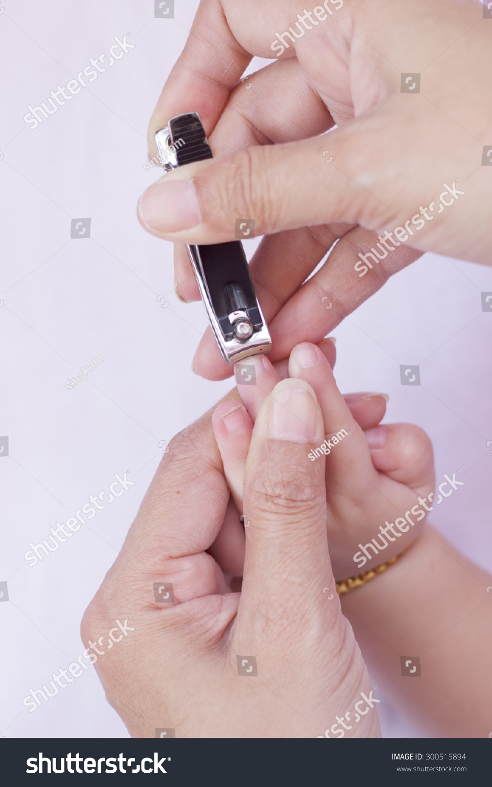 Cutting Baby Nails Stock Photo 300515894 - Shutterstock