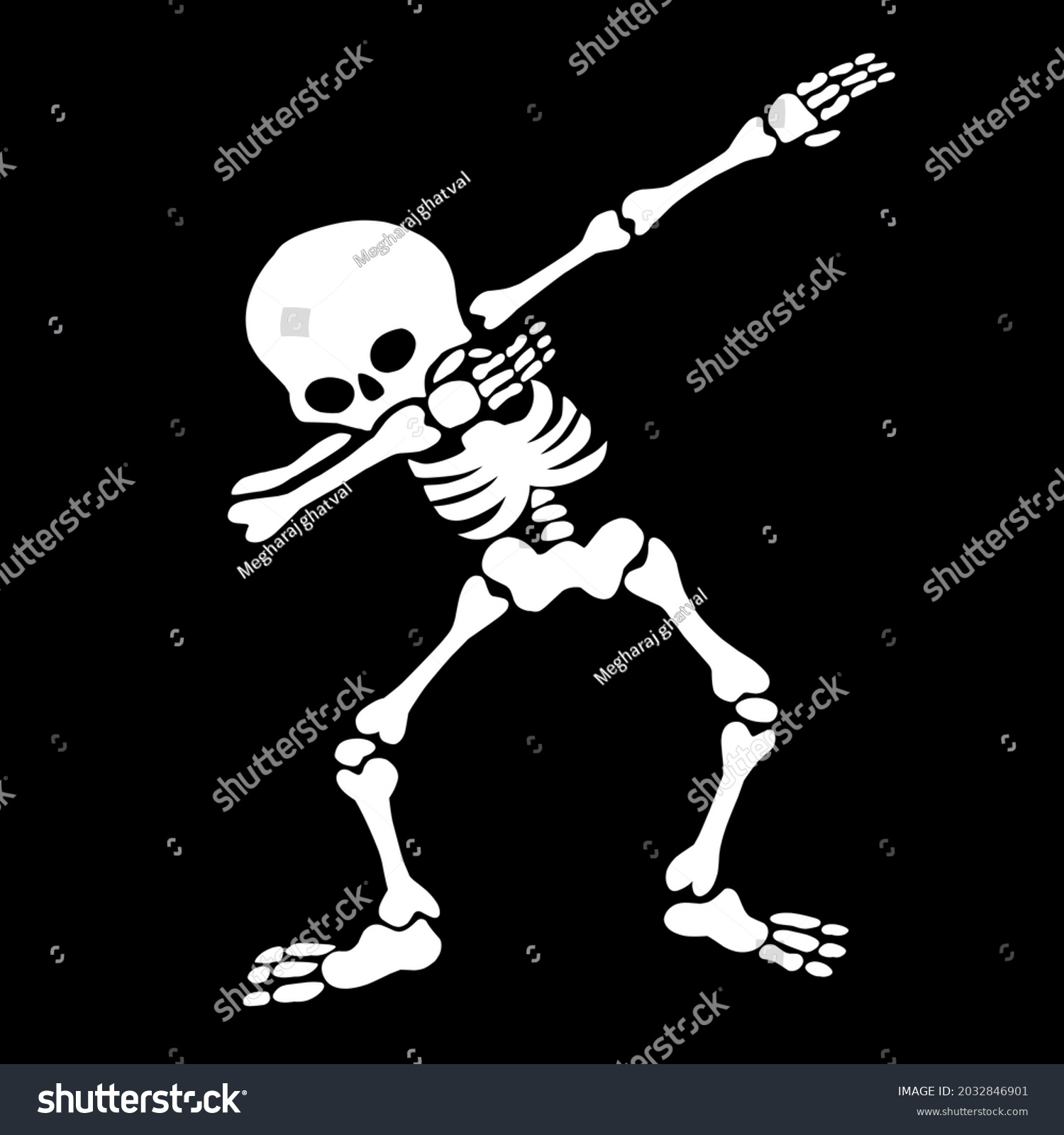 226 Skeleton dab Images, Stock Photos & Vectors | Shutterstock