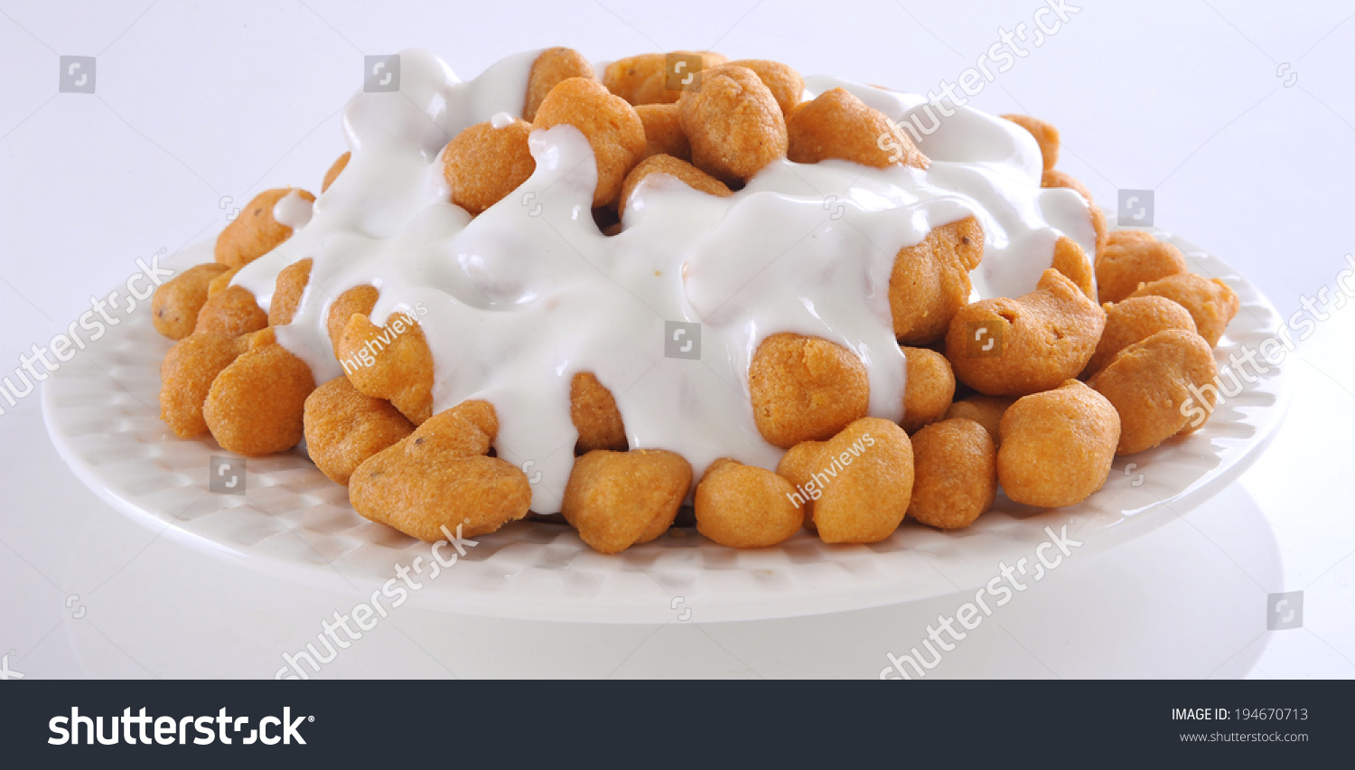 Dahi Barey Dahi Boondi Famous Pakistani Stock Photo 194670713