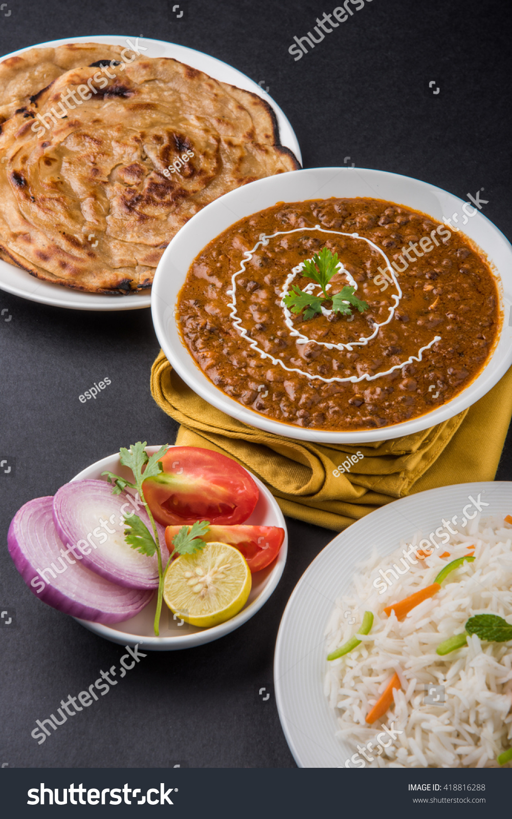 Dal Makhani Daal Makhni Popular Indian Stock Photo 418816288 | Shutterstock