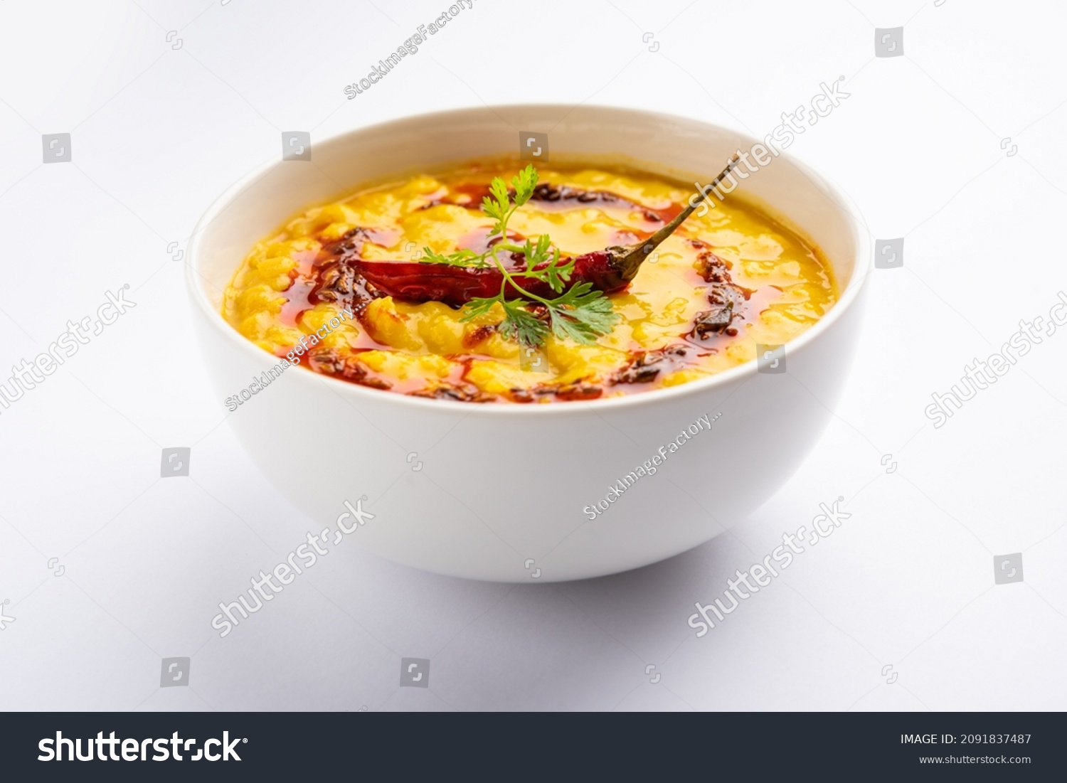 Tarka Images Stock Photos Vectors Shutterstock   Stock Photo Dal Tadka Is A Popular Indian Dish Where Cooked Spiced Lentils Are Finished With A Tempering Made 2091837487 