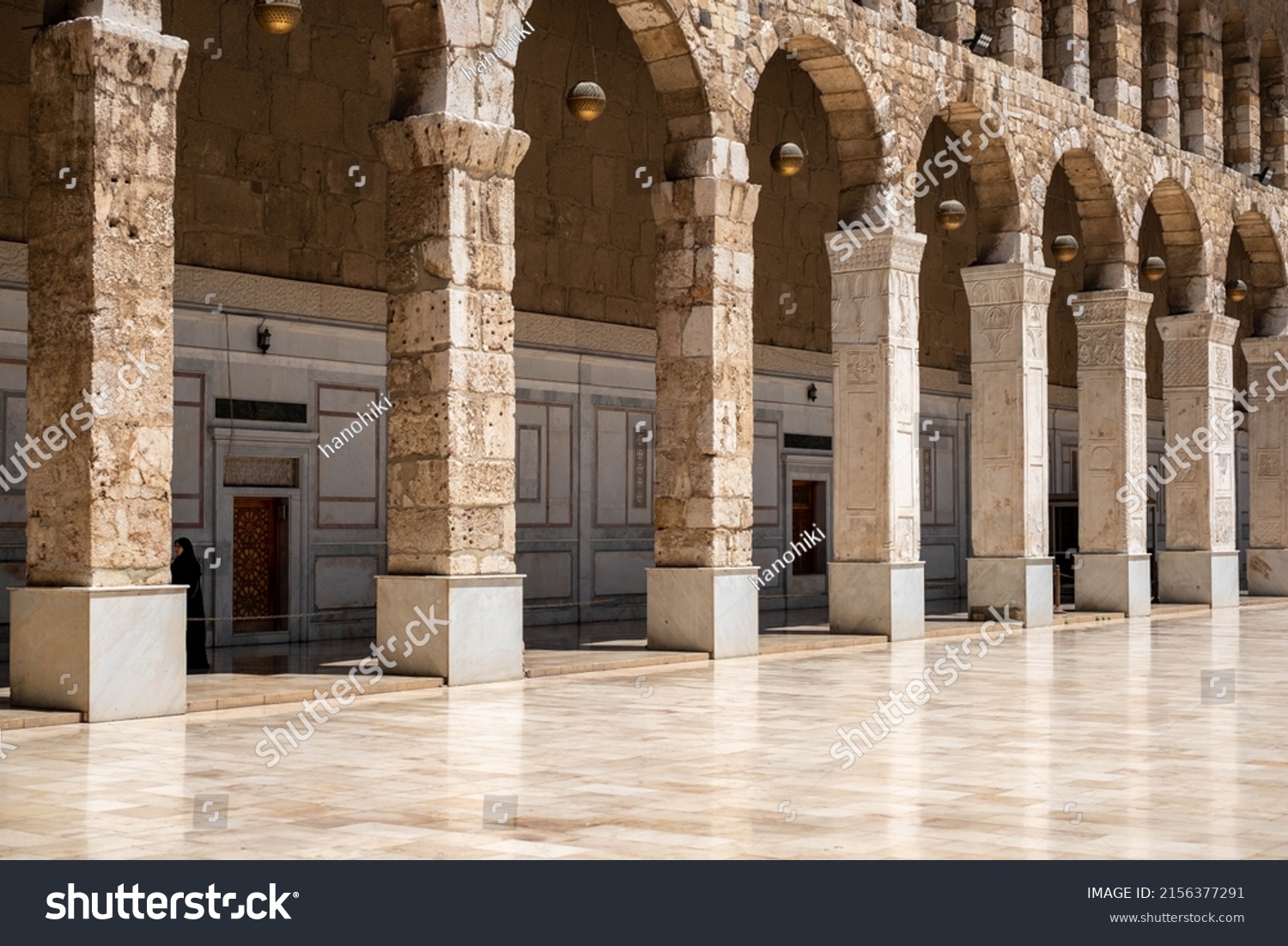 Damascus Syria May 2022 Umayyad Mosque Stock Photo 2156377291 ...