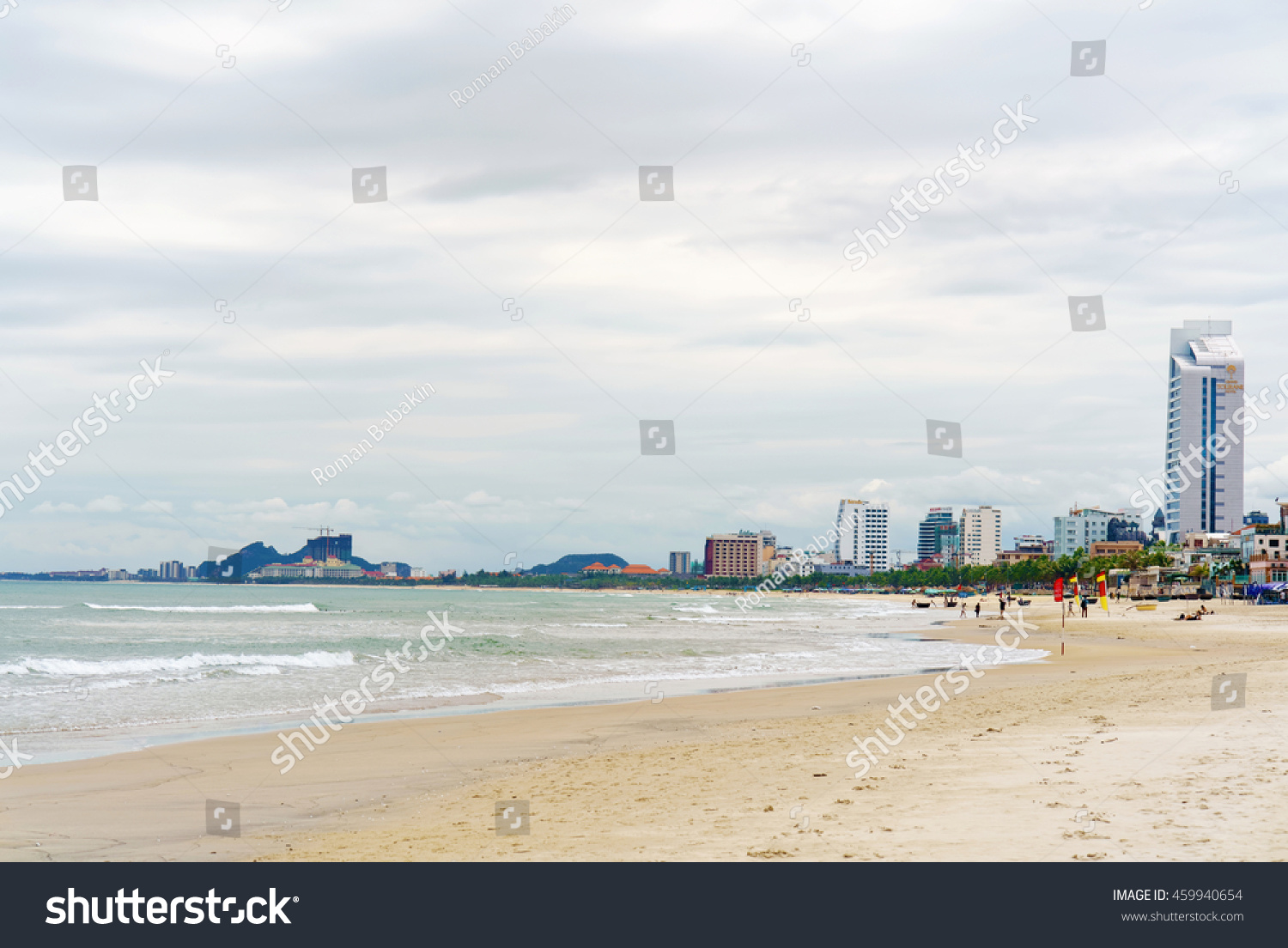 Danang Vietnam February 20 2016 Ocean Stock Photo Edit Now