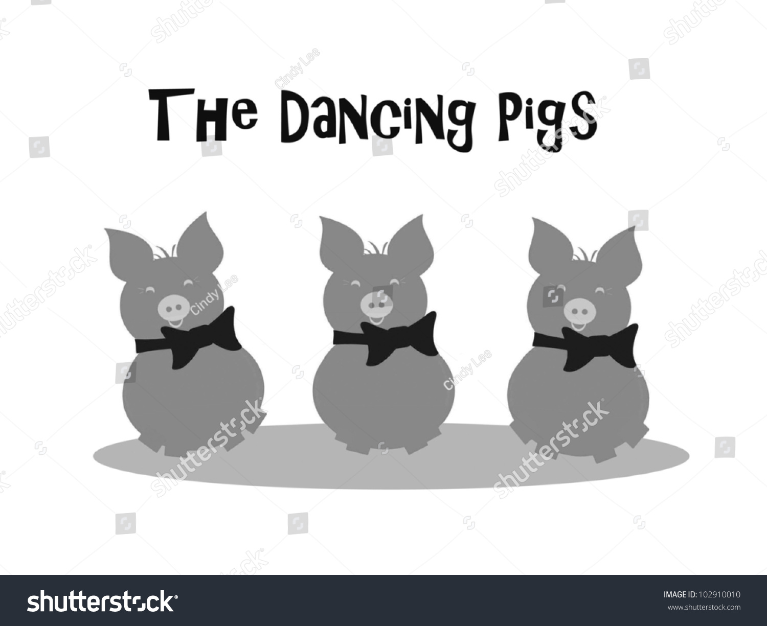 dancing pig clip art free - photo #35