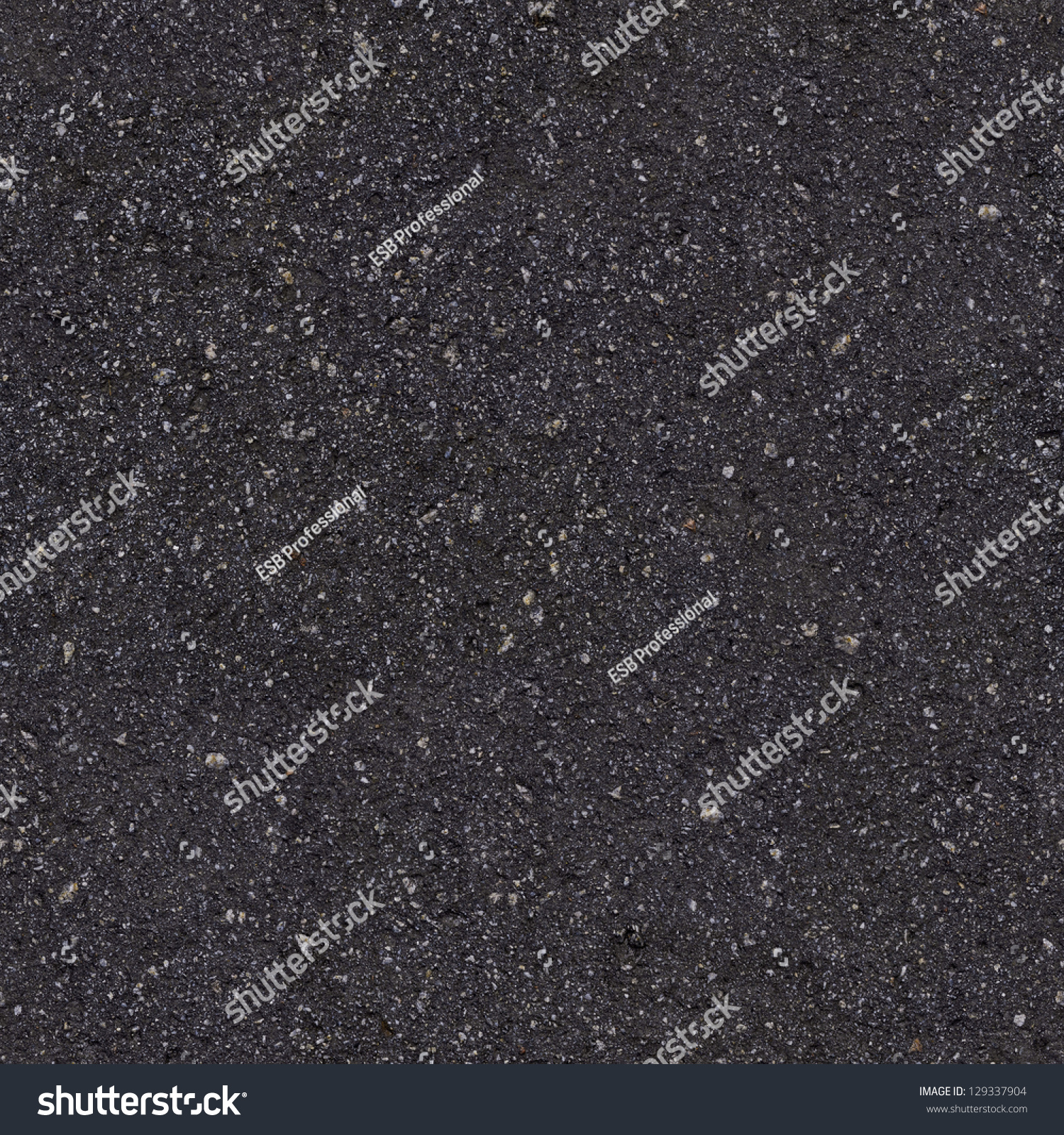 Dark Asphalt Seamless Tileable Texture. Stock Photo 129337904 ...