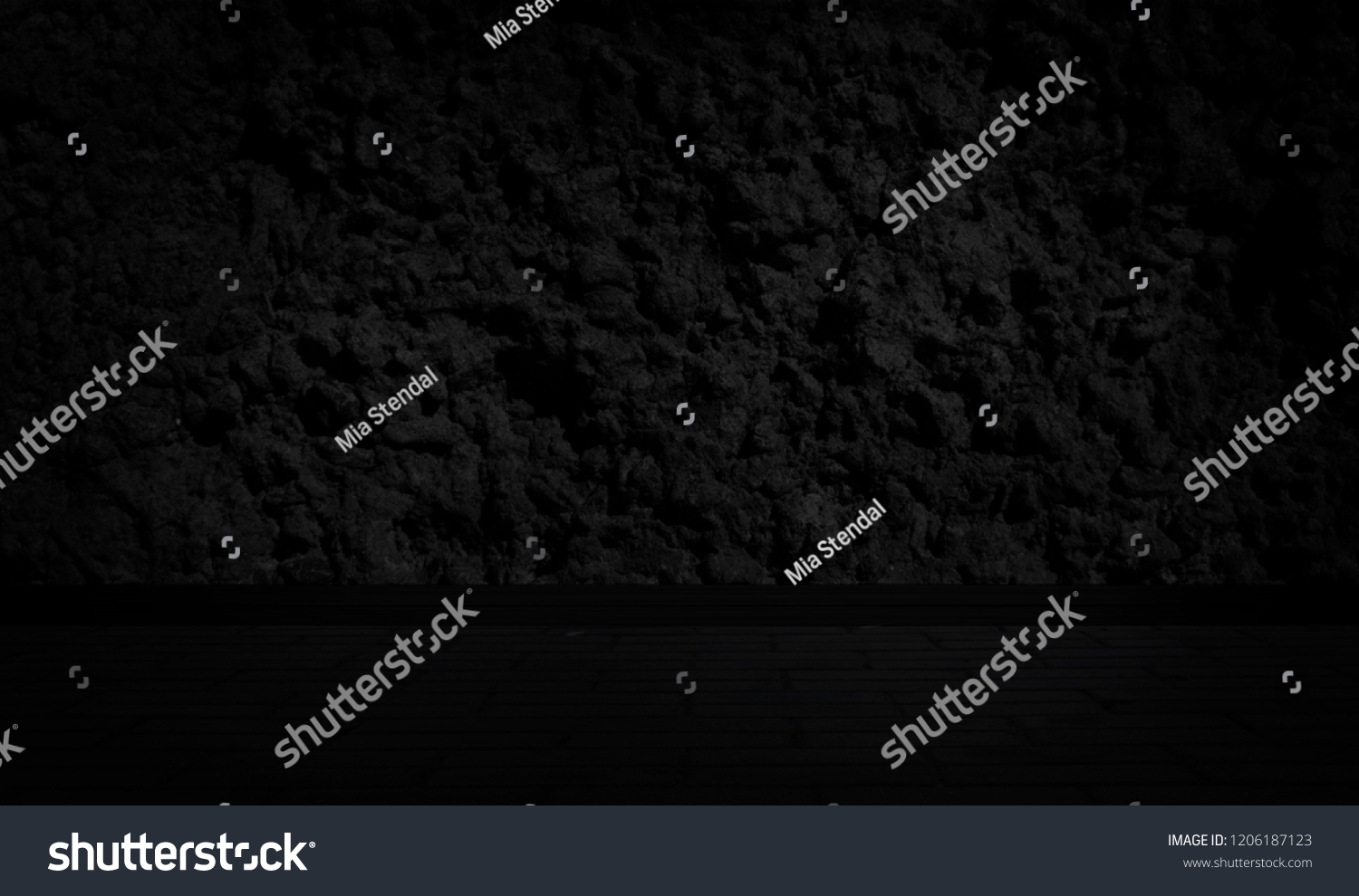 Dark Basement Ray Light Gloomy Dark Stock Photo 1206187123 | Shutterstock