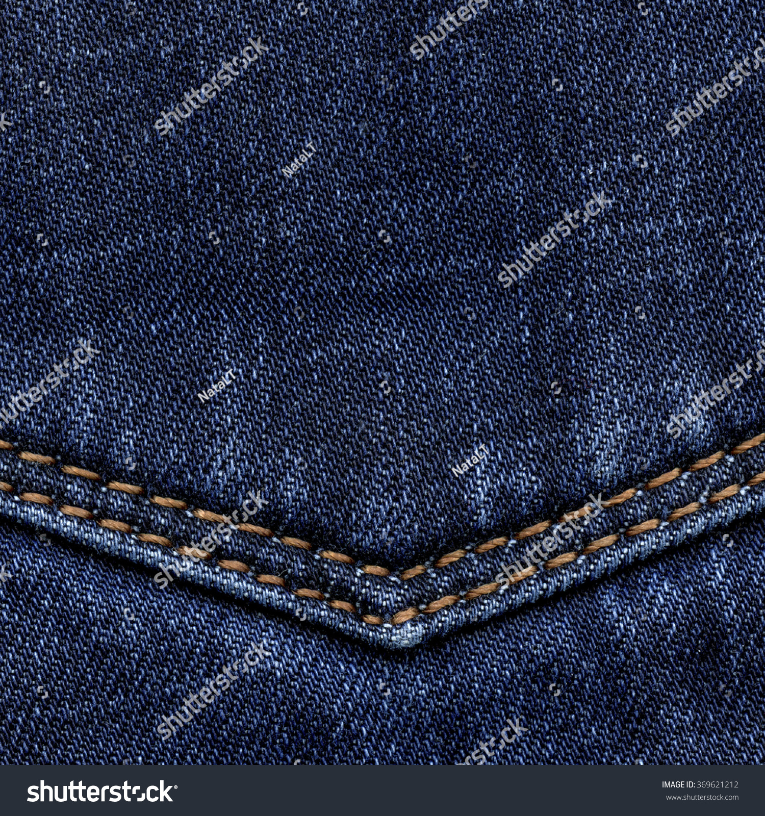 Dark Blue Denim Texture, Seams Stock Photo 369621212 : Shutterstock