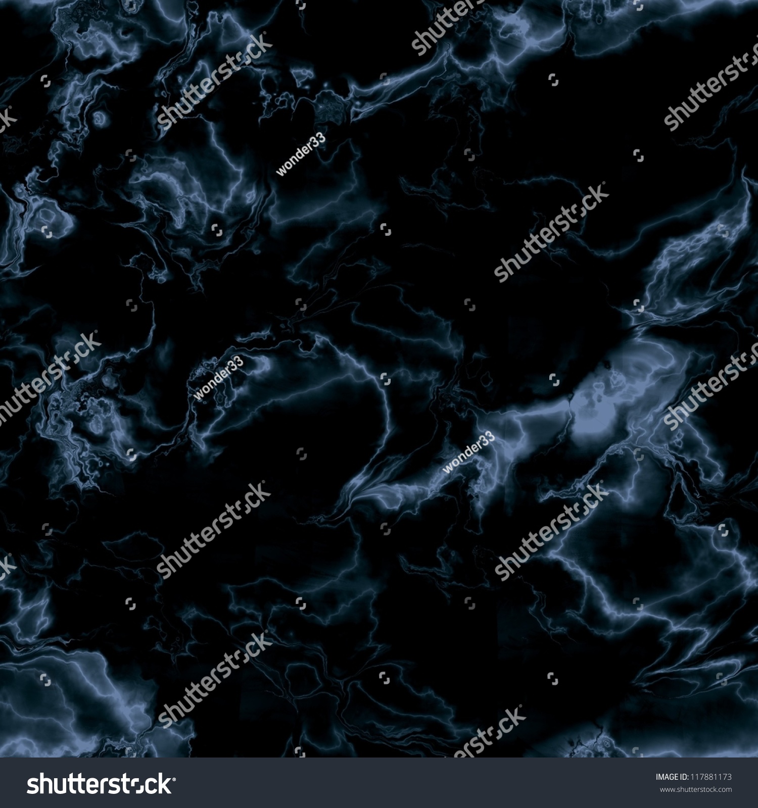 Dark Blue Marble Seamless Background Stock Illustration 117881173