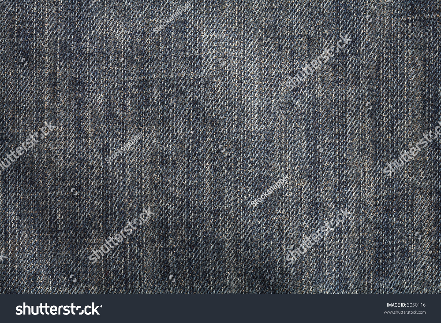 Dark Blue Stonewashed Denim Fabric This Stock Photo Edit Now 3050116