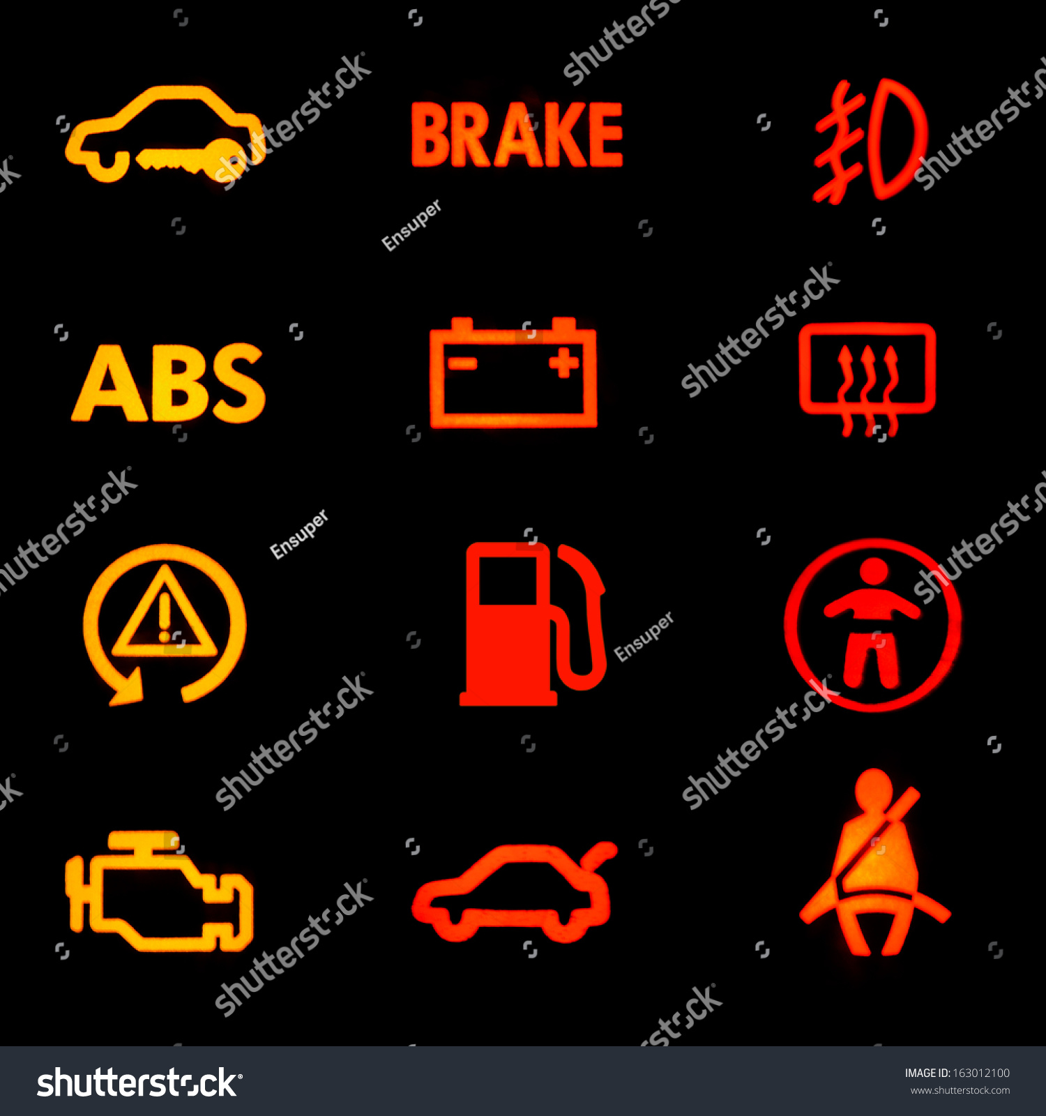 Dashboard Icons Stock Photo 163012100 : Shutterstock