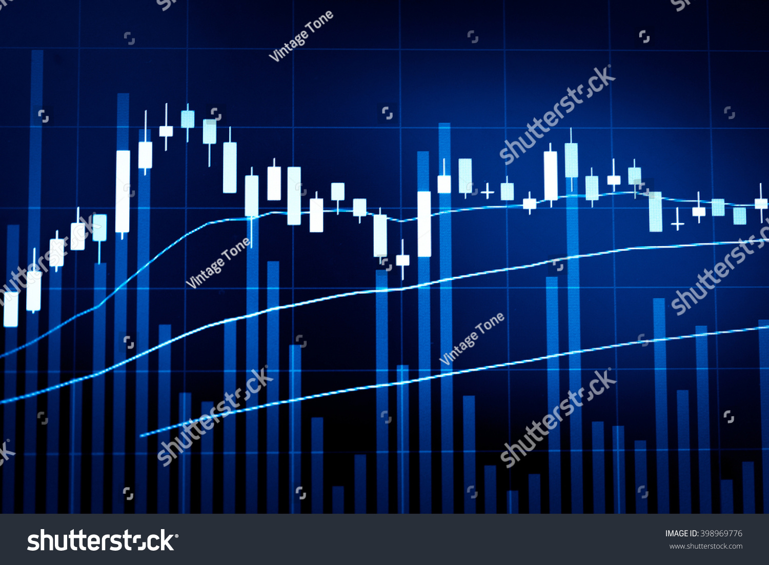 Data Analyzing Forex Commodities Equities Fixed Stock Photo Edit - 