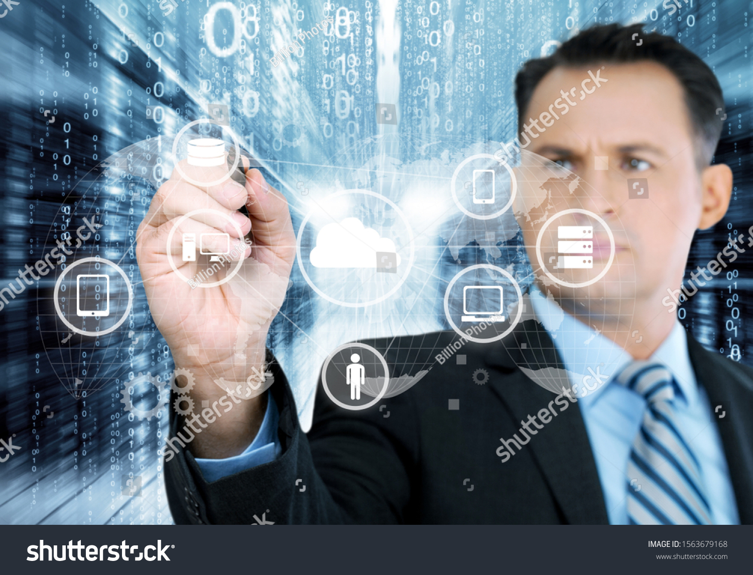 Data Management Platform Dmp Concept Business Stock Photo 1563679168 ...