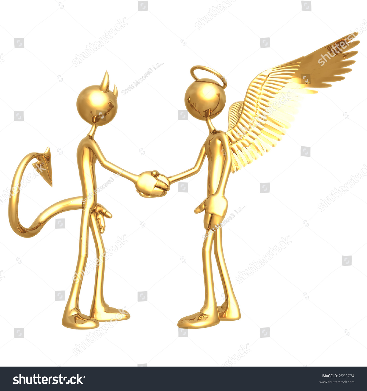 Deal With The Devil Stock Photo 2553774 : Shutterstock