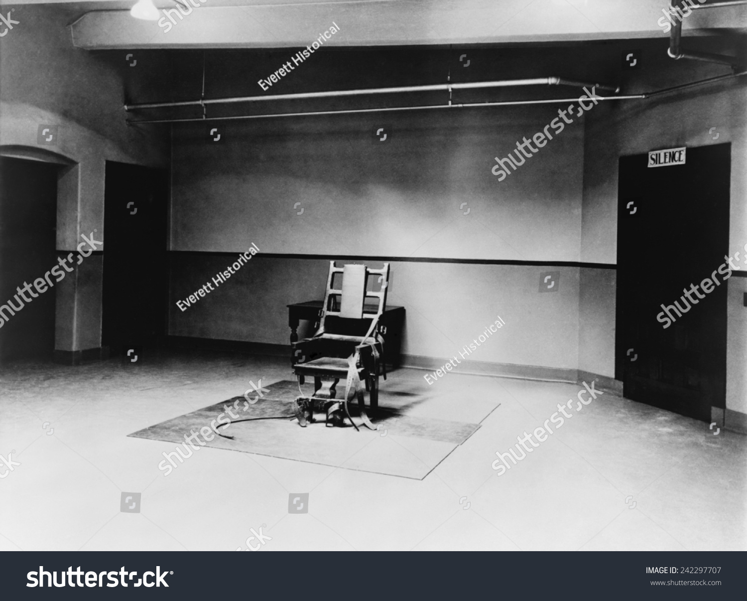 Death Chamber Electric Chair Sing Sing Stock Photo Edit Now