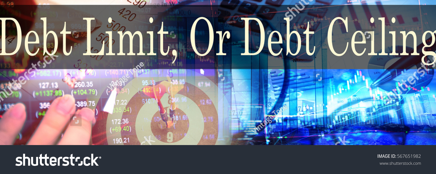 Debt Limit Debt Ceiling Hand Writing Business Finance