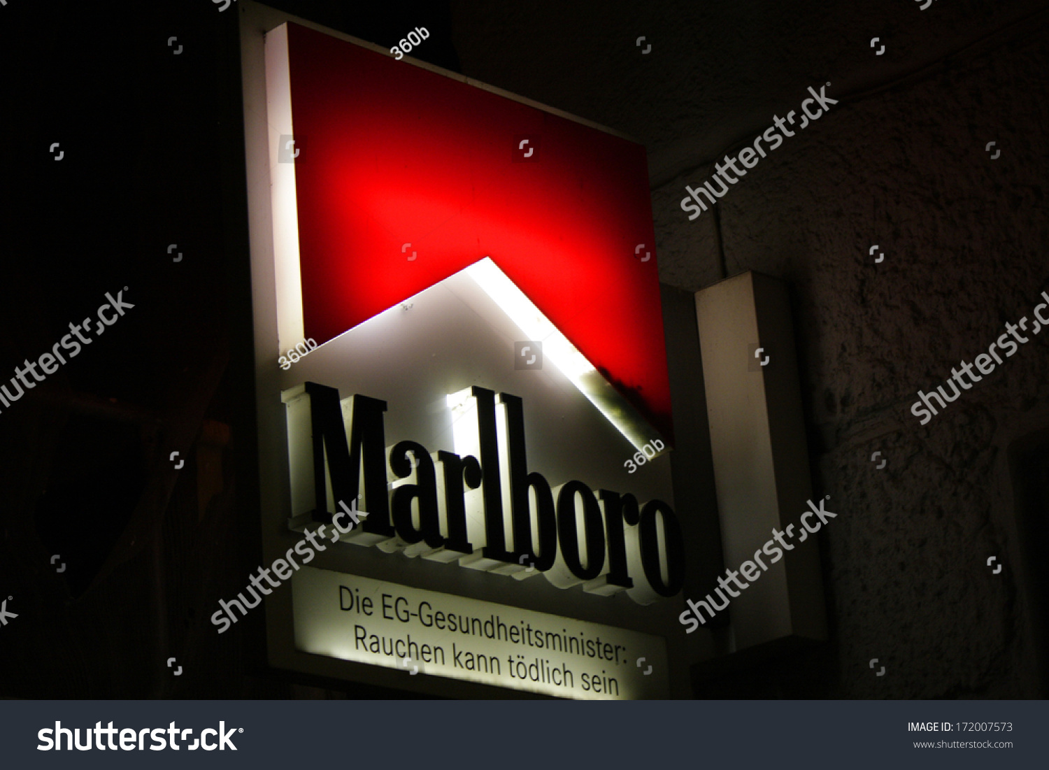 December 13 Berlin Logo Brand Marlboro Stock Photo Edit Now