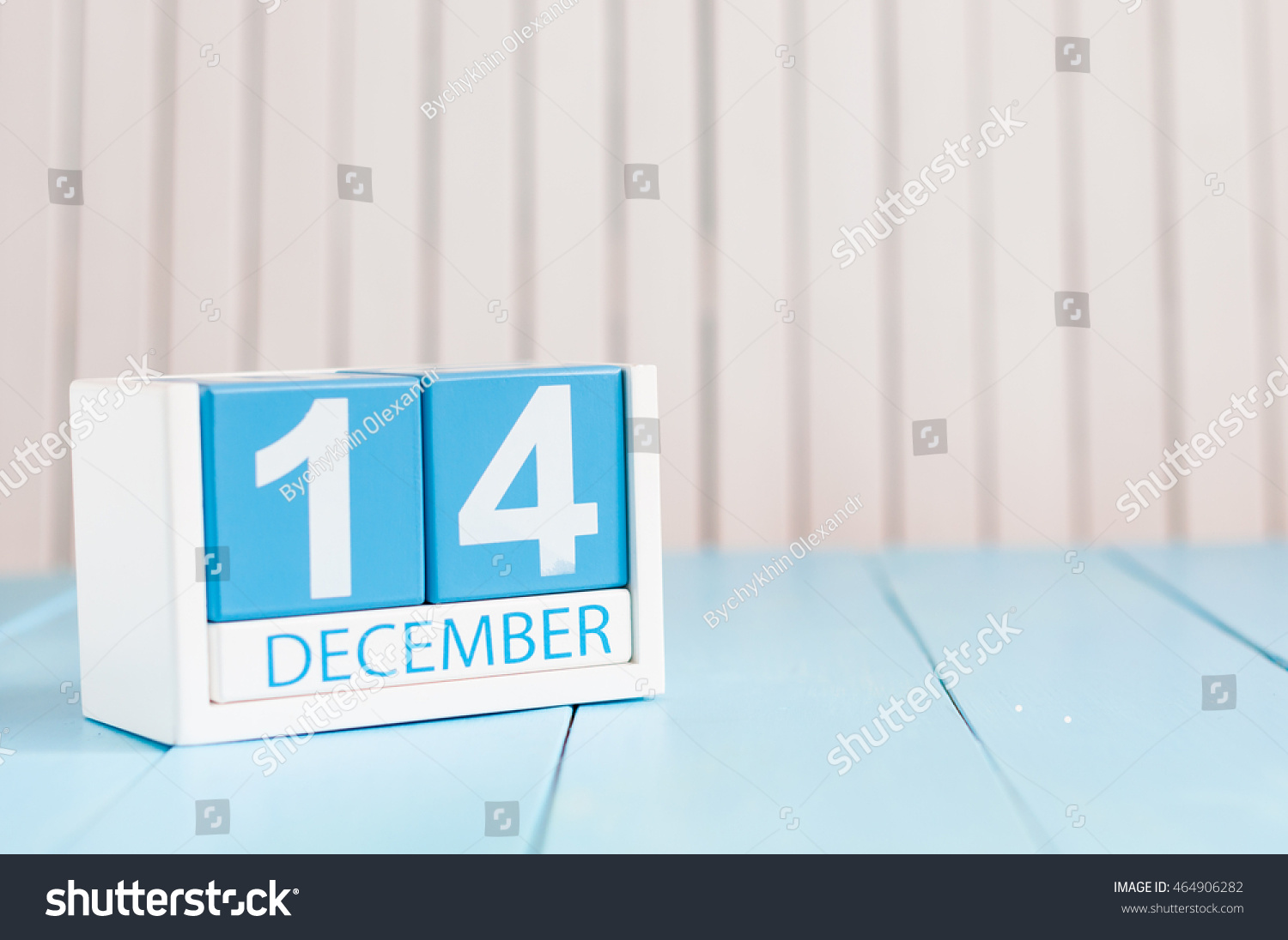 December 14th Day 14 Month Calendar Stock Photo 464906282 Shutterstock