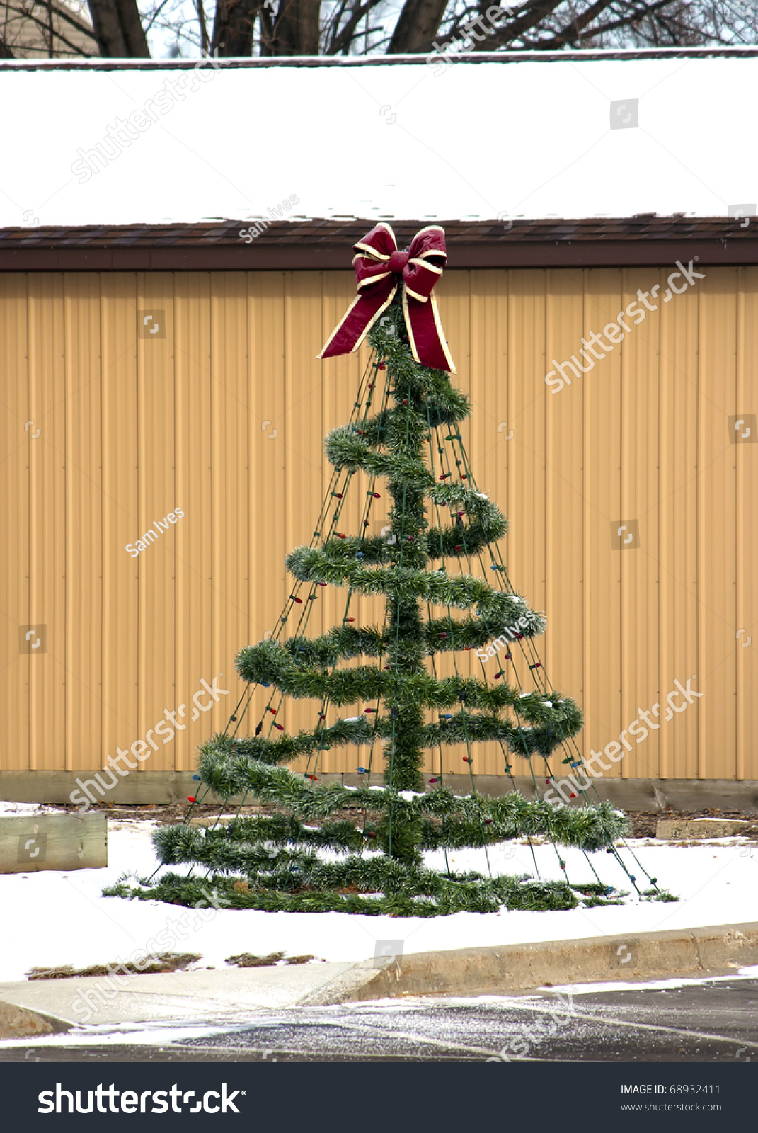 Wire Christmas Tree Frames