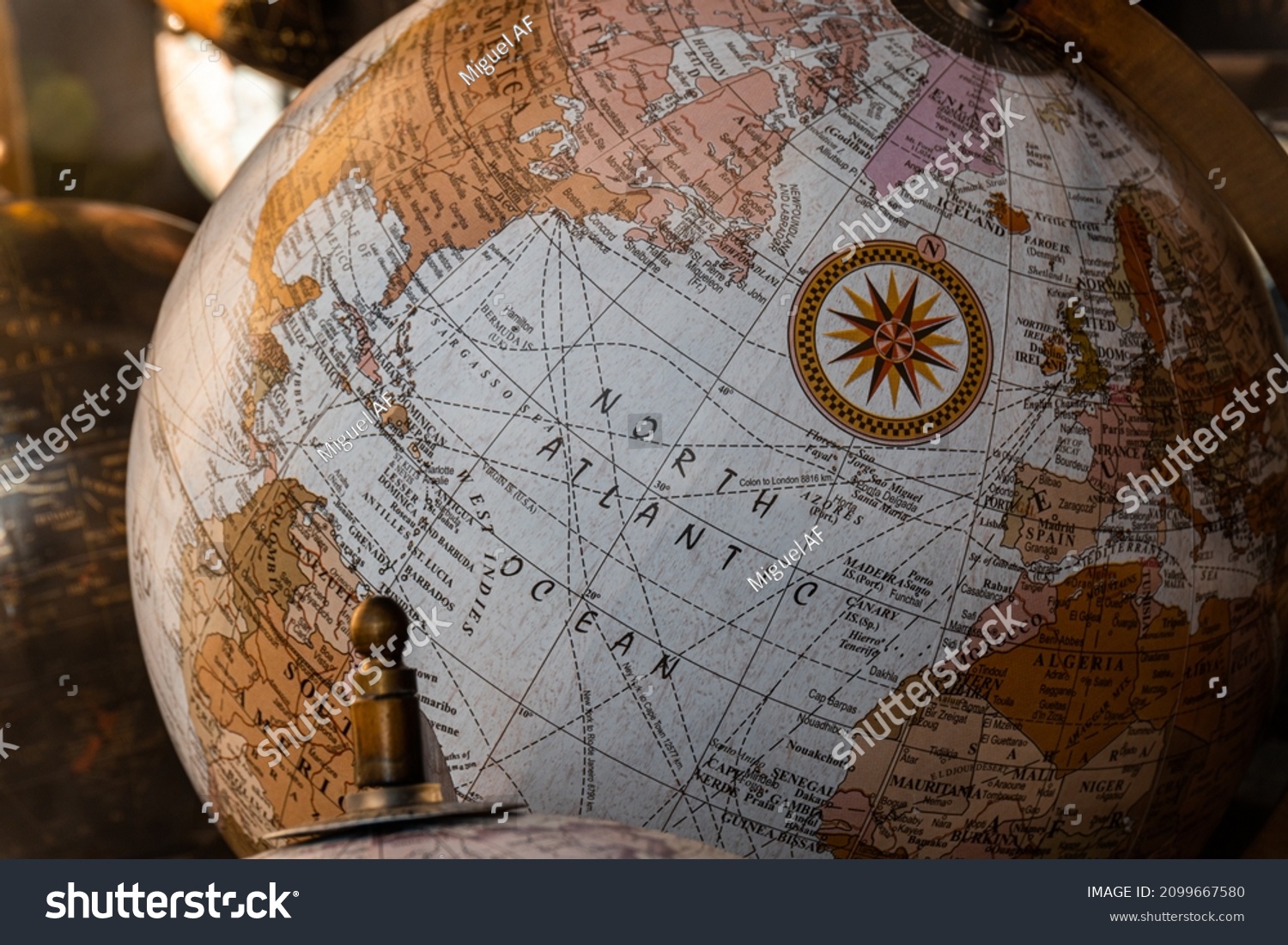 Decorative World Balls Political Maps Stock Photo 2099667580 Shutterstock