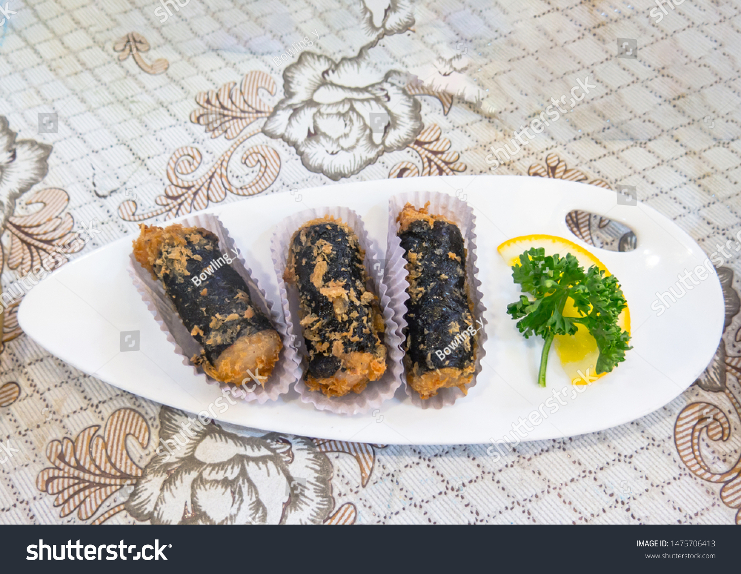 chinese fried seaweed