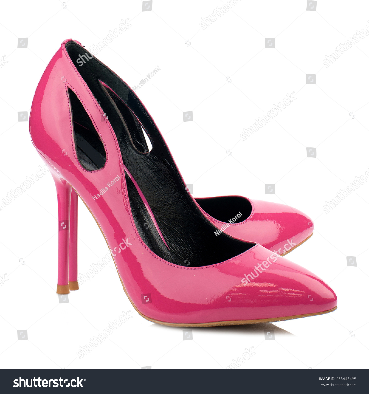 deep pink heels