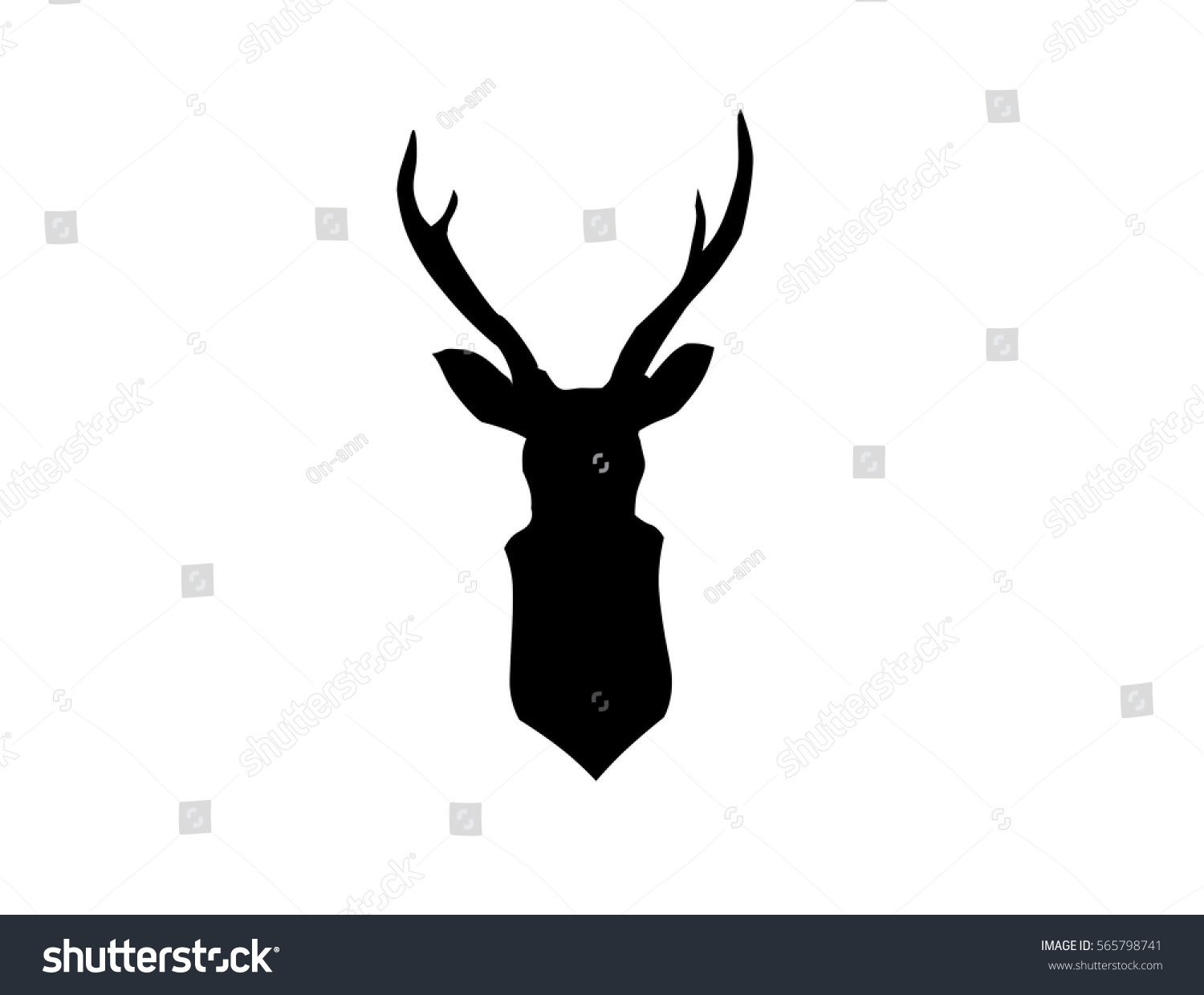 deer head wallpaper stock photo edit now 565798741 shutterstock