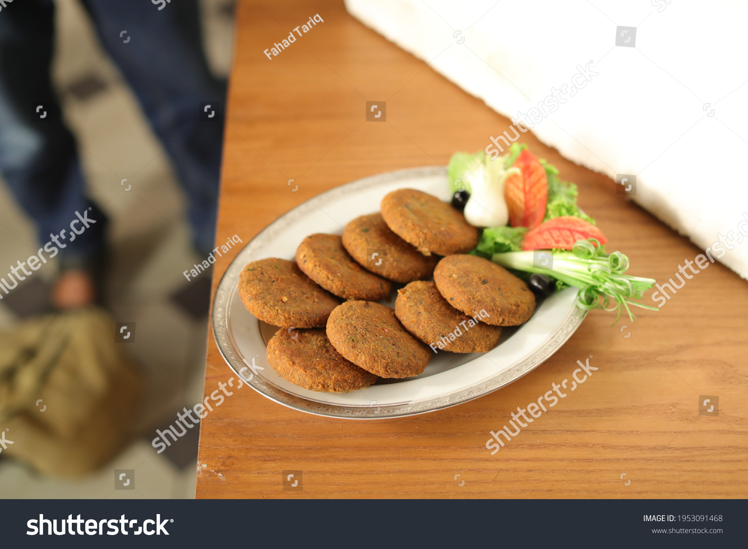 Delicious Mutton Chicken Shami Shaami Kebab Stock Photo 1953091468 ...