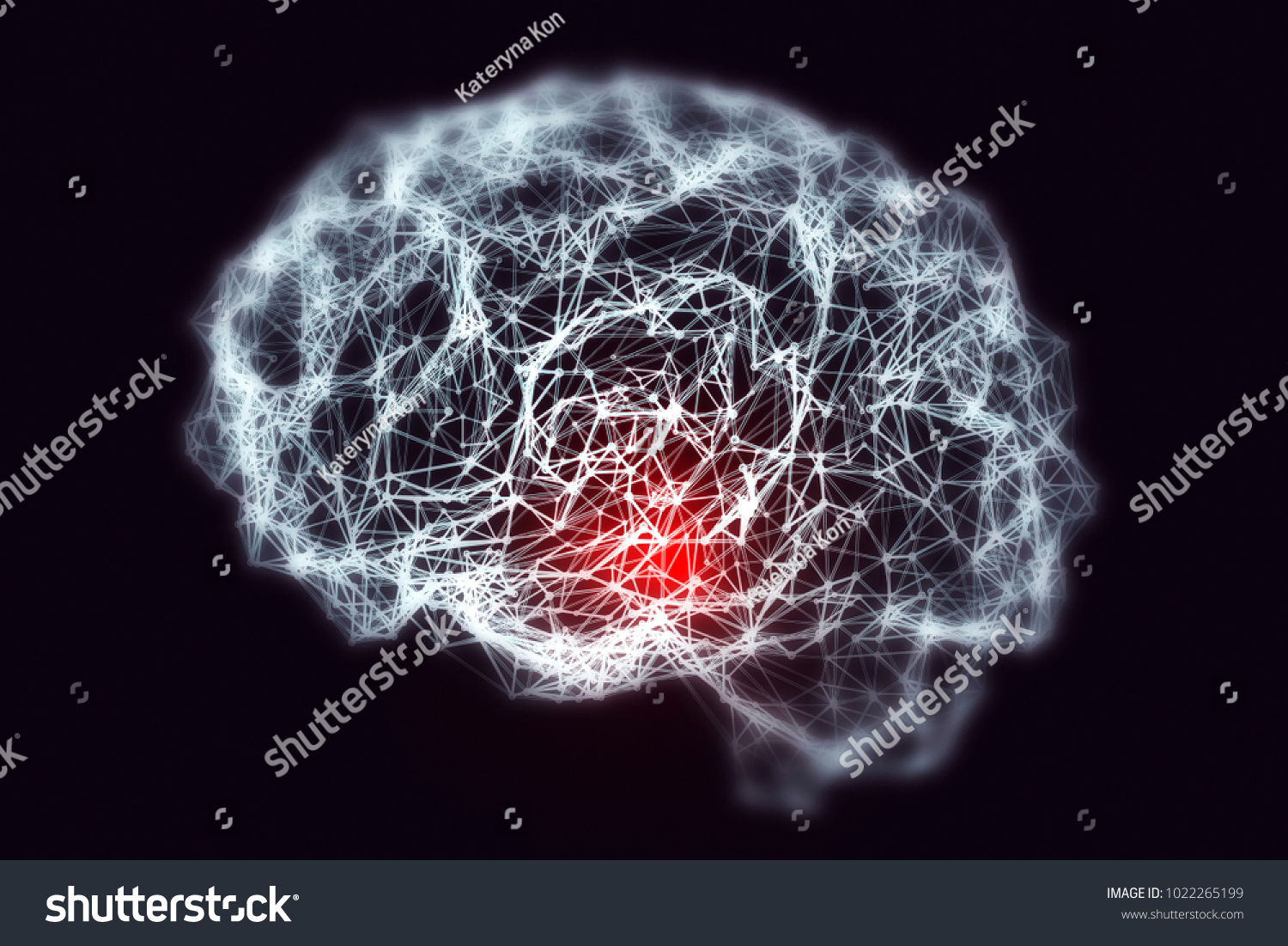認知症とアルツハイマー病の医学コンセプト 3dイラスト 記憶喪失 脳の老化 ニューロンのネットワークを失った脳のぼやけを示すコンセプト的な画像 の イラスト素材