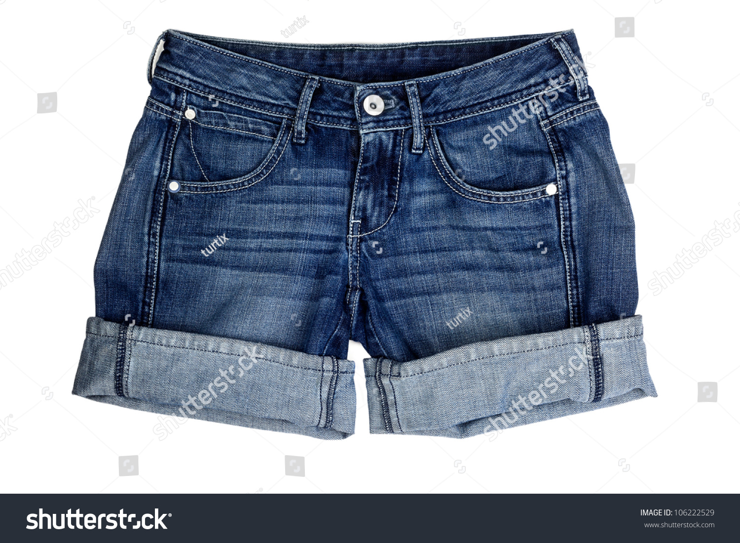 Denim Shorts Stock Photo 106222529 : Shutterstock