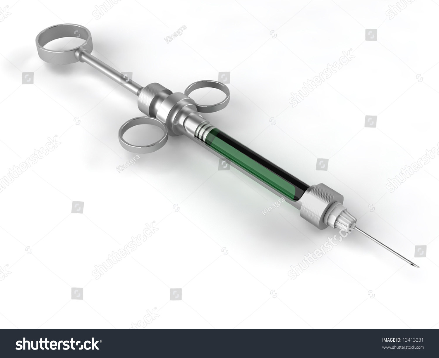 Dental Syringe For Injection (3d, Isolated On White Background) Stock ...