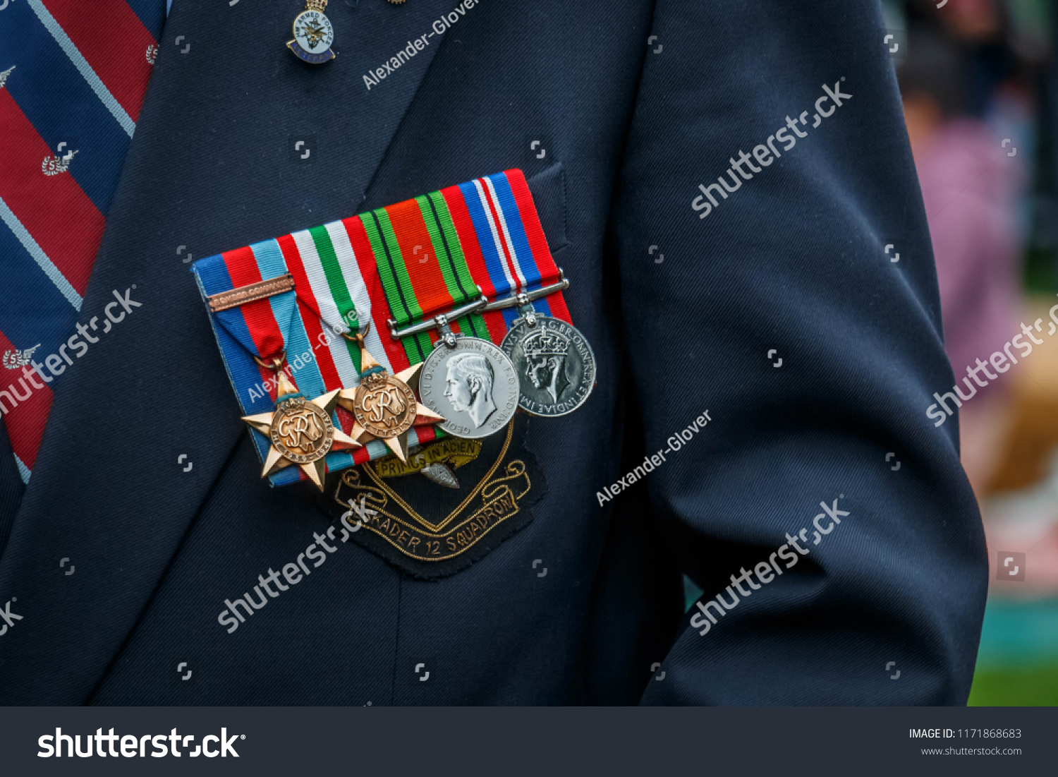 350 British Soldier Medals Images Stock Photos Vectors Shutterstock   Stock Photo Denton Uk June Armed Forces Day Honouring Britain S Armed Forces Past Present And 1171868683 