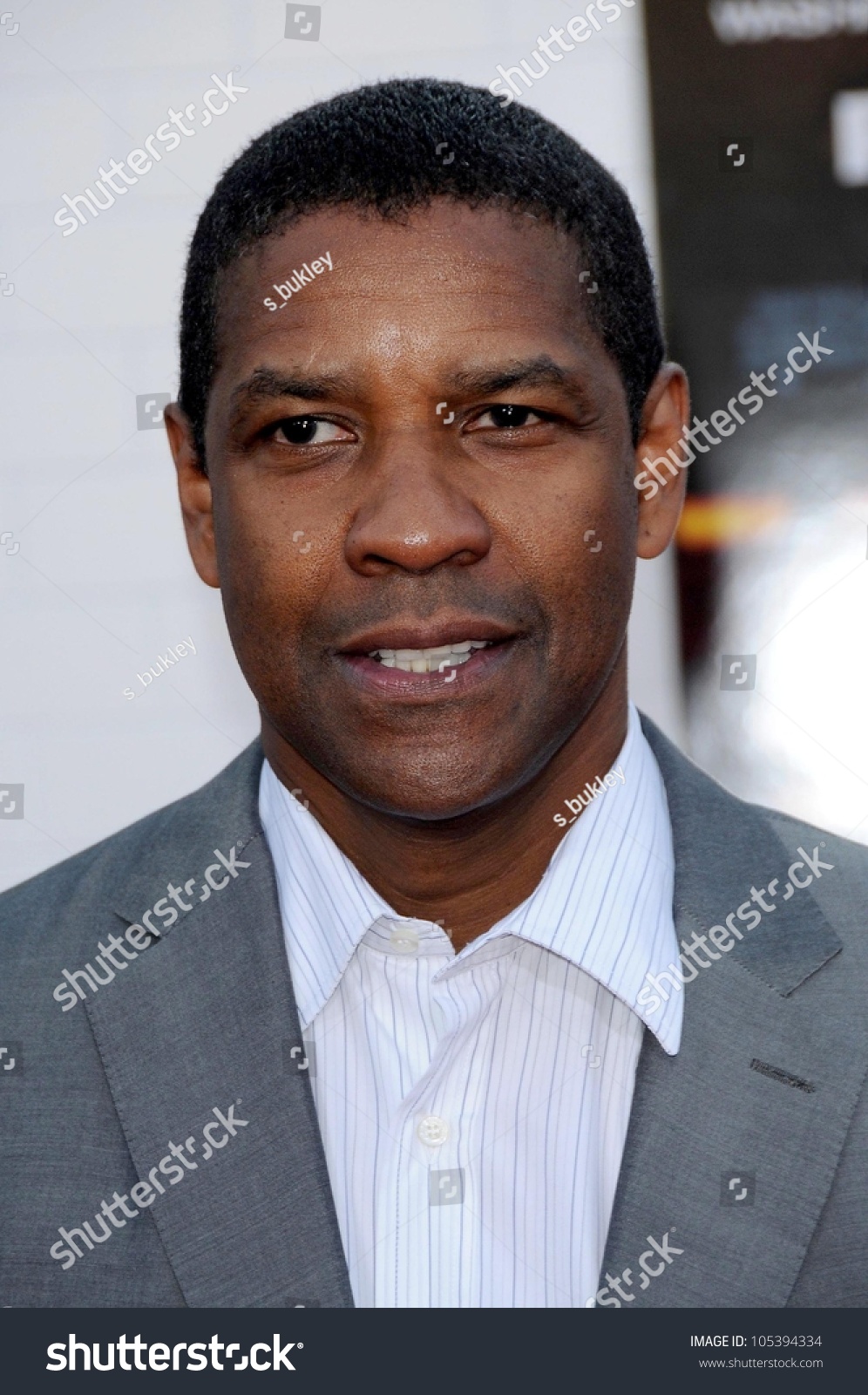 Denzel Washington Los Angeles Premiere Taking Stock Photo 105394334 ...