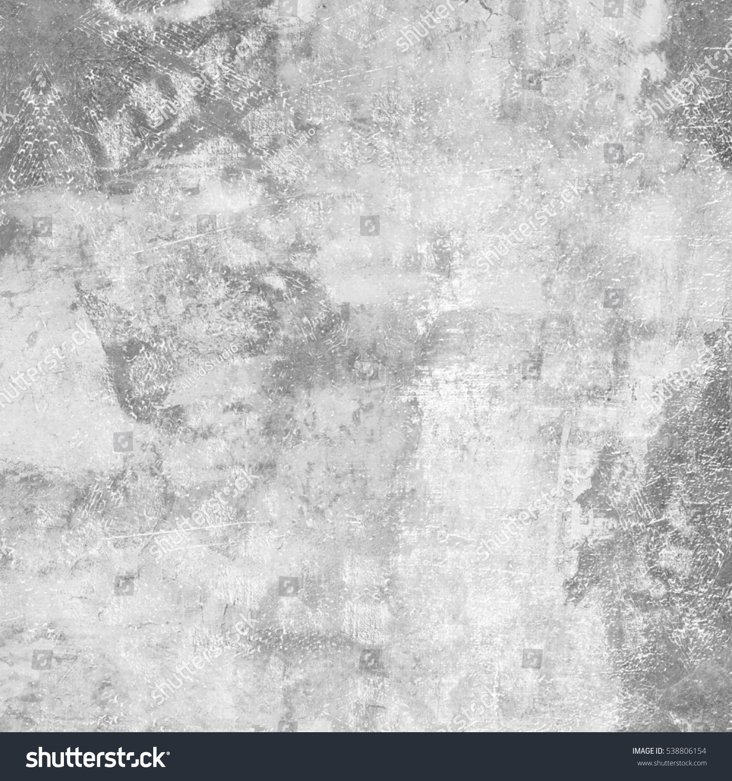 Designed Grunge Texture Background Grunge Gray Stock Illustration