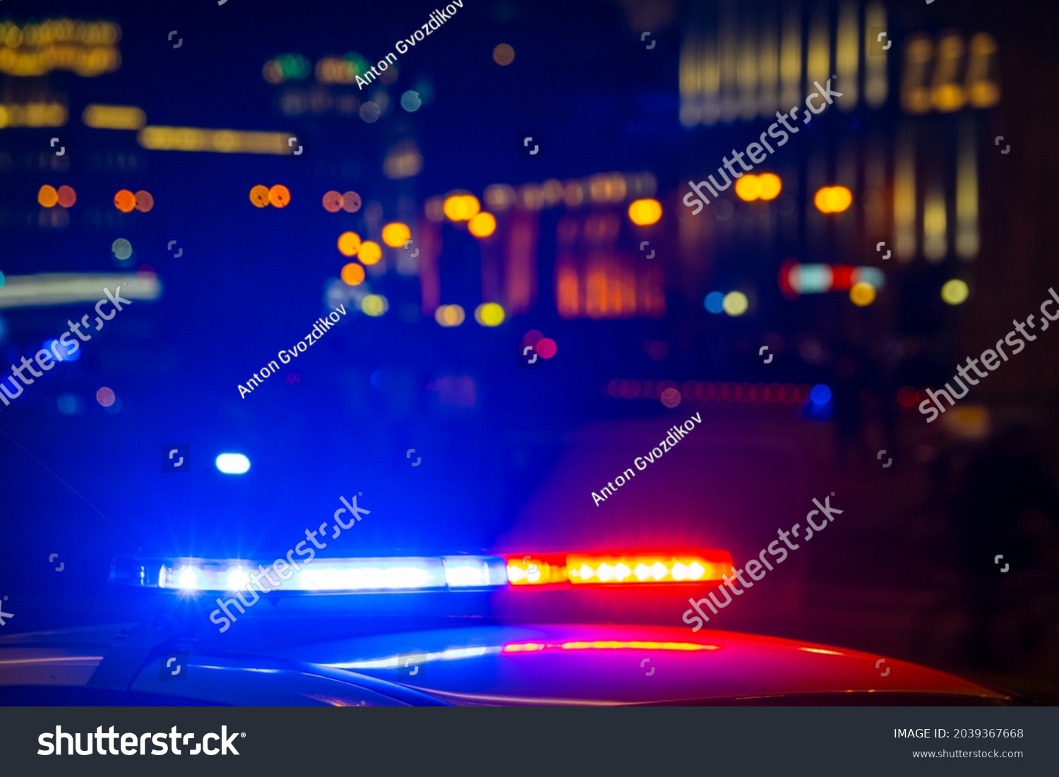 849 Police lights bokeh Images, Stock Photos & Vectors | Shutterstock