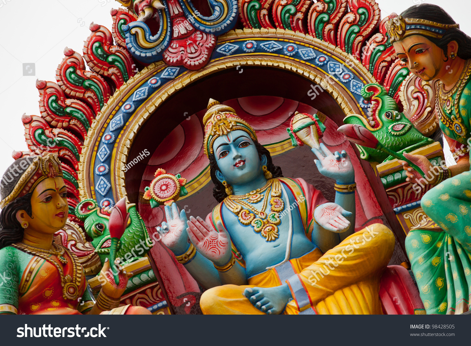 Detail Sri Mariamman Temple Chinatown Singapore Stock Photo (edit Now 