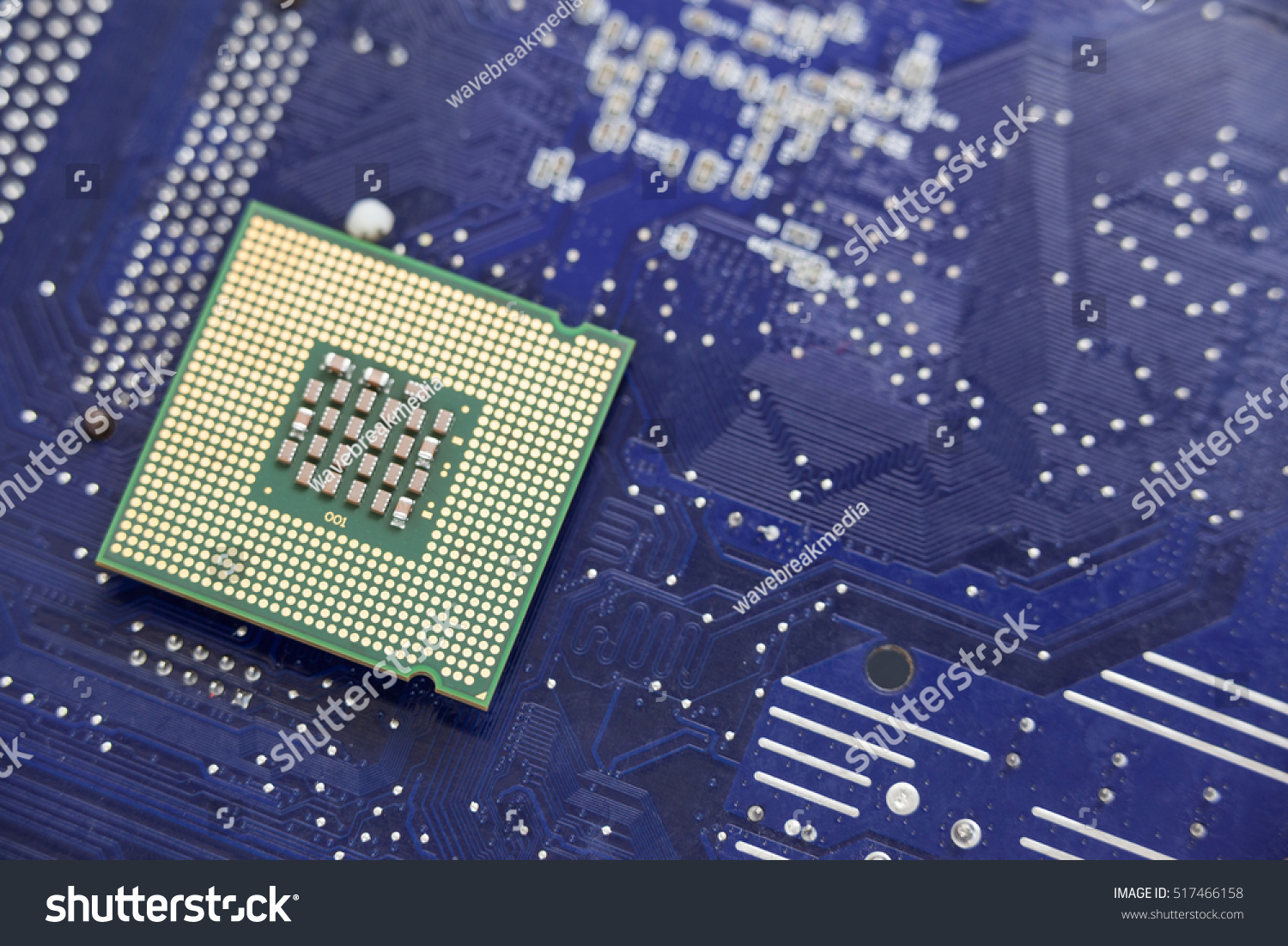 Detailed Closeup Motherboard Stock Photo 517466158 | Shutterstock