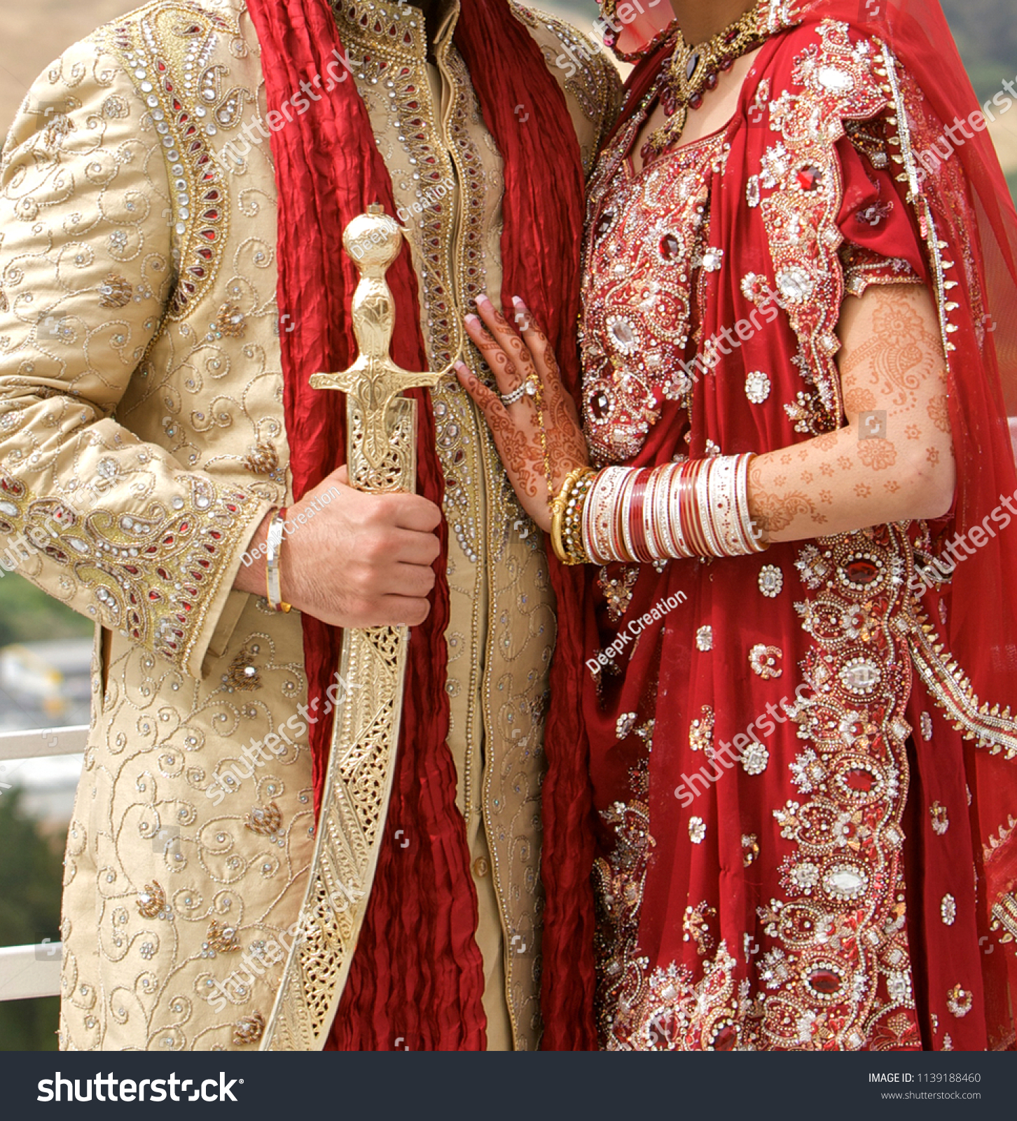 punjabi wedding groom dress