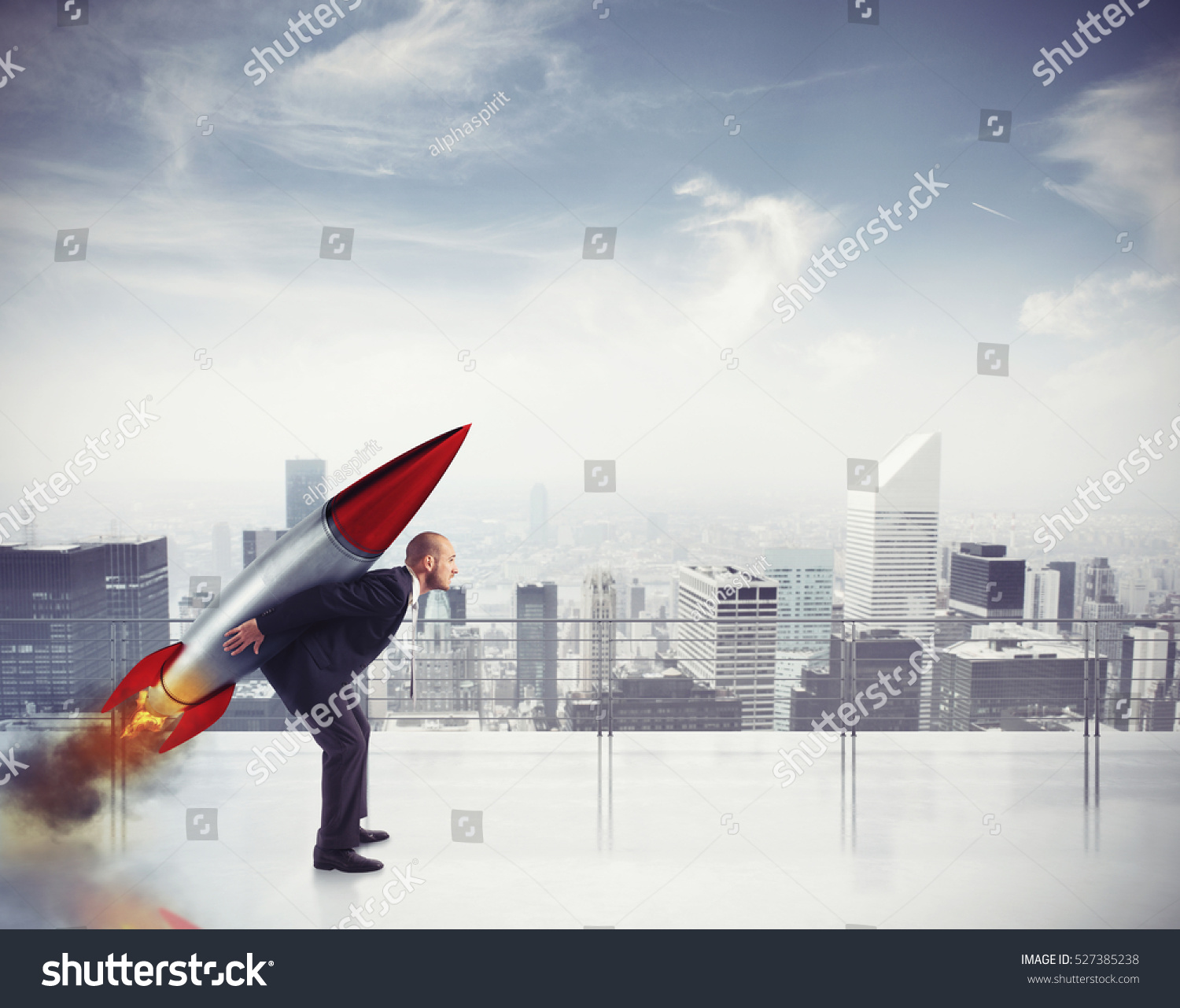 Determination Power Businessman Stock Photo 527385238 | Shutterstock 