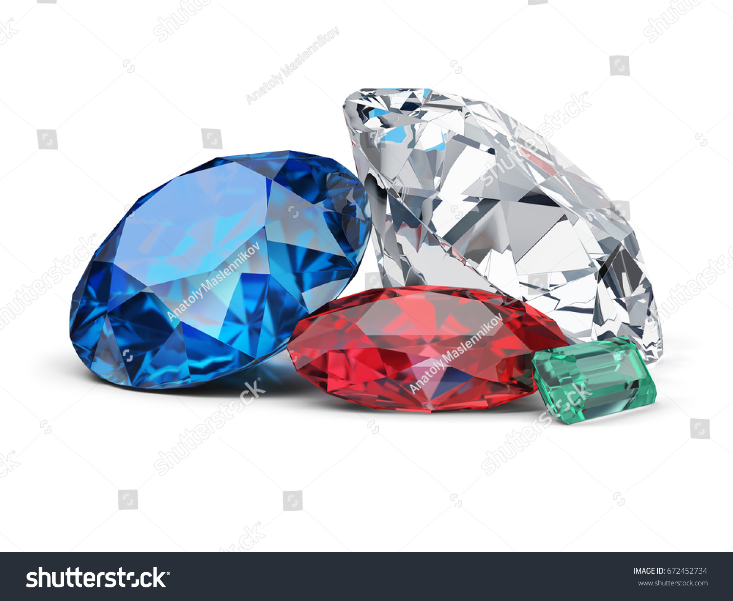 diamonds rubies emeralds and sapphires