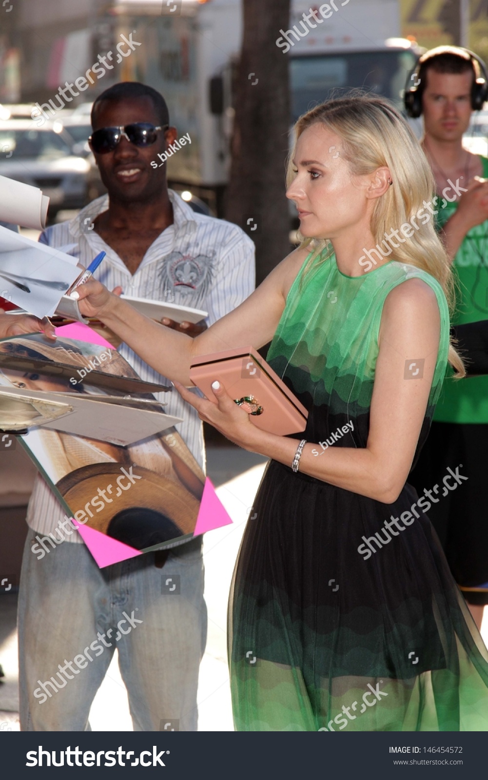 Diane Kruger Bridge Red Carpet Event Stock Photo Edit Now 146454572