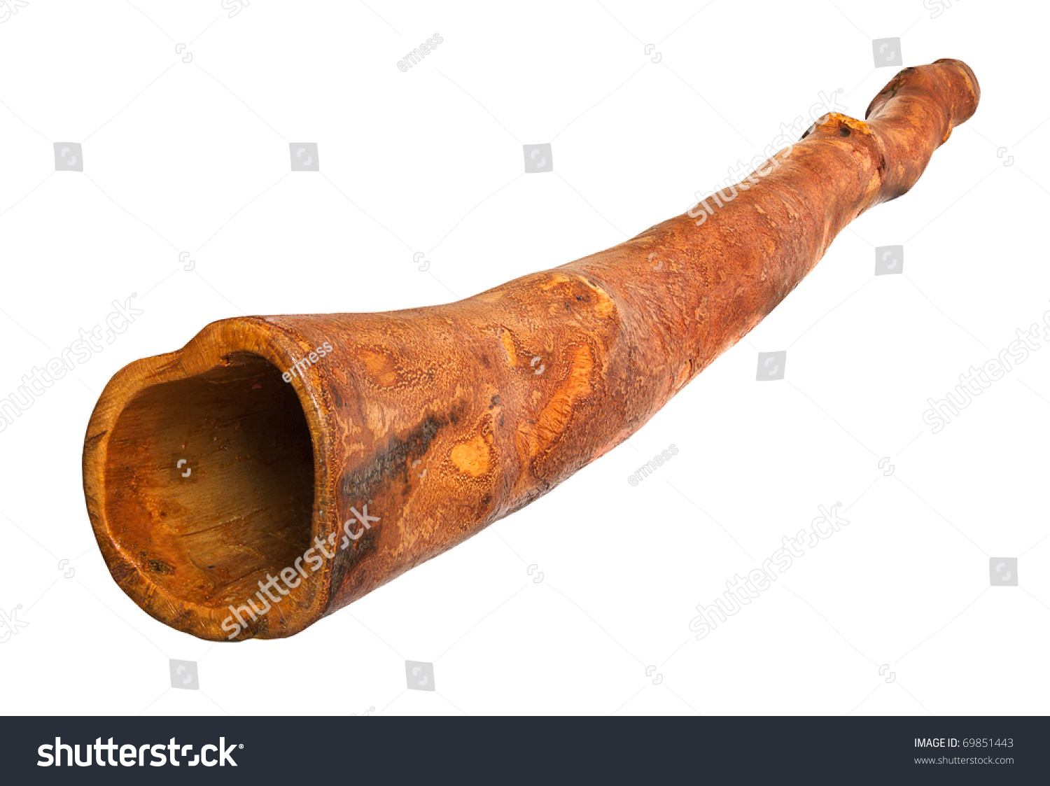 Goneryl indkomst sigte Didgeridoo Traditional Aboriginal Australian Musical Instrument Stock-foto  (rediger nu) 69851443