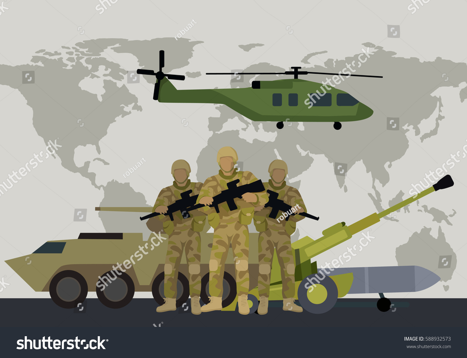 What Are The Different Types Of Armed Forces