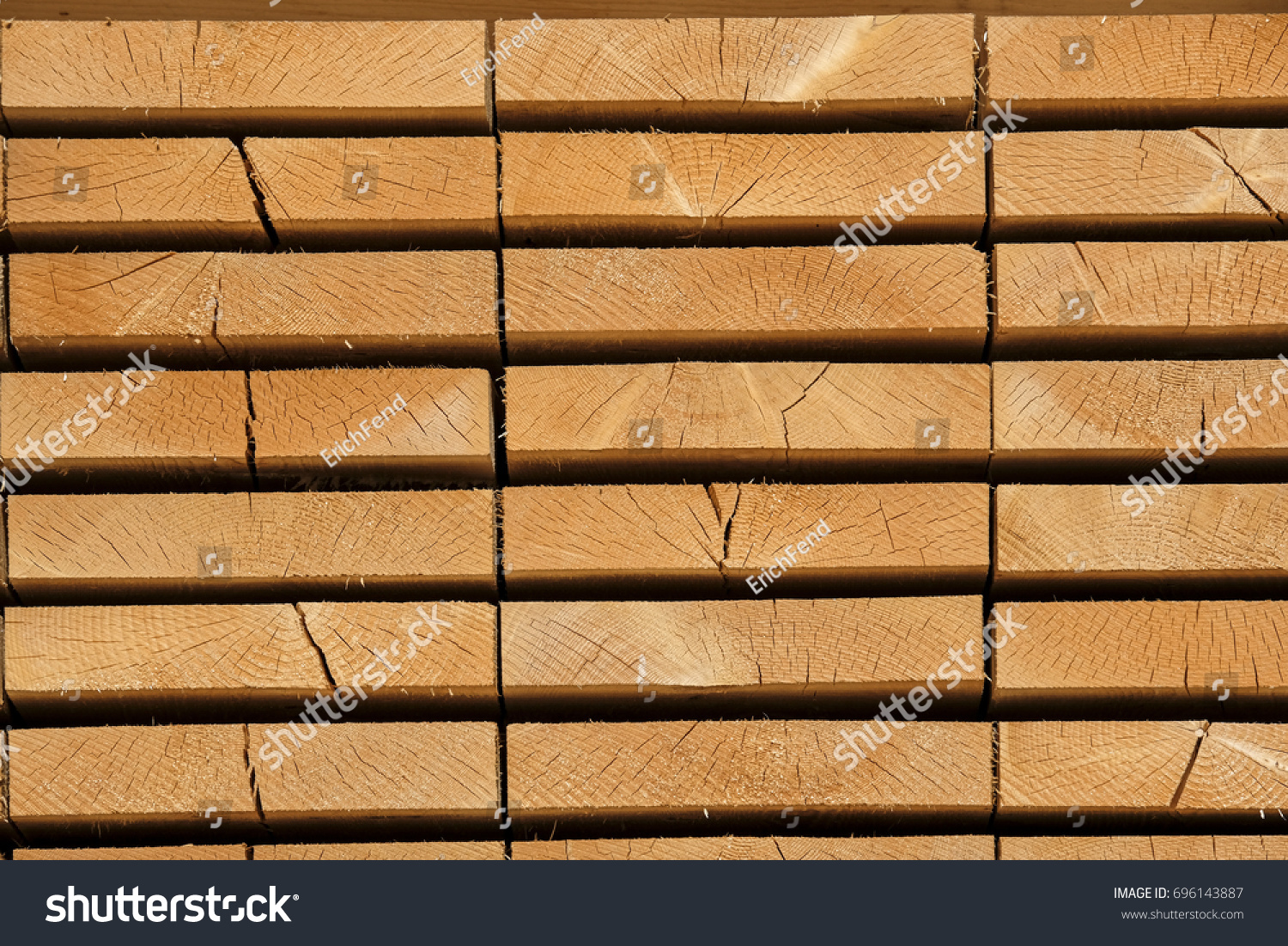 Different Types Timber On Stock Ground Stock Photo 696143887 | Shutterstock