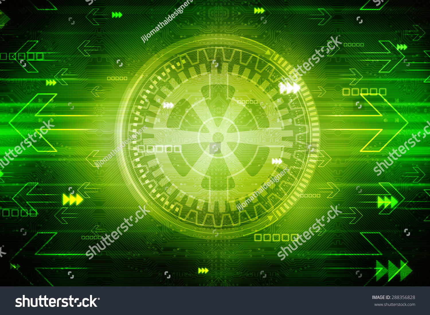 Digital Abstract Business Background Stock Illustration 288356828