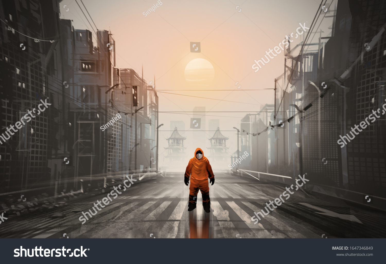 Featured image of post Suit Painting Design - Digital illustration painting design style a man wearing hazmat suit, mask and.