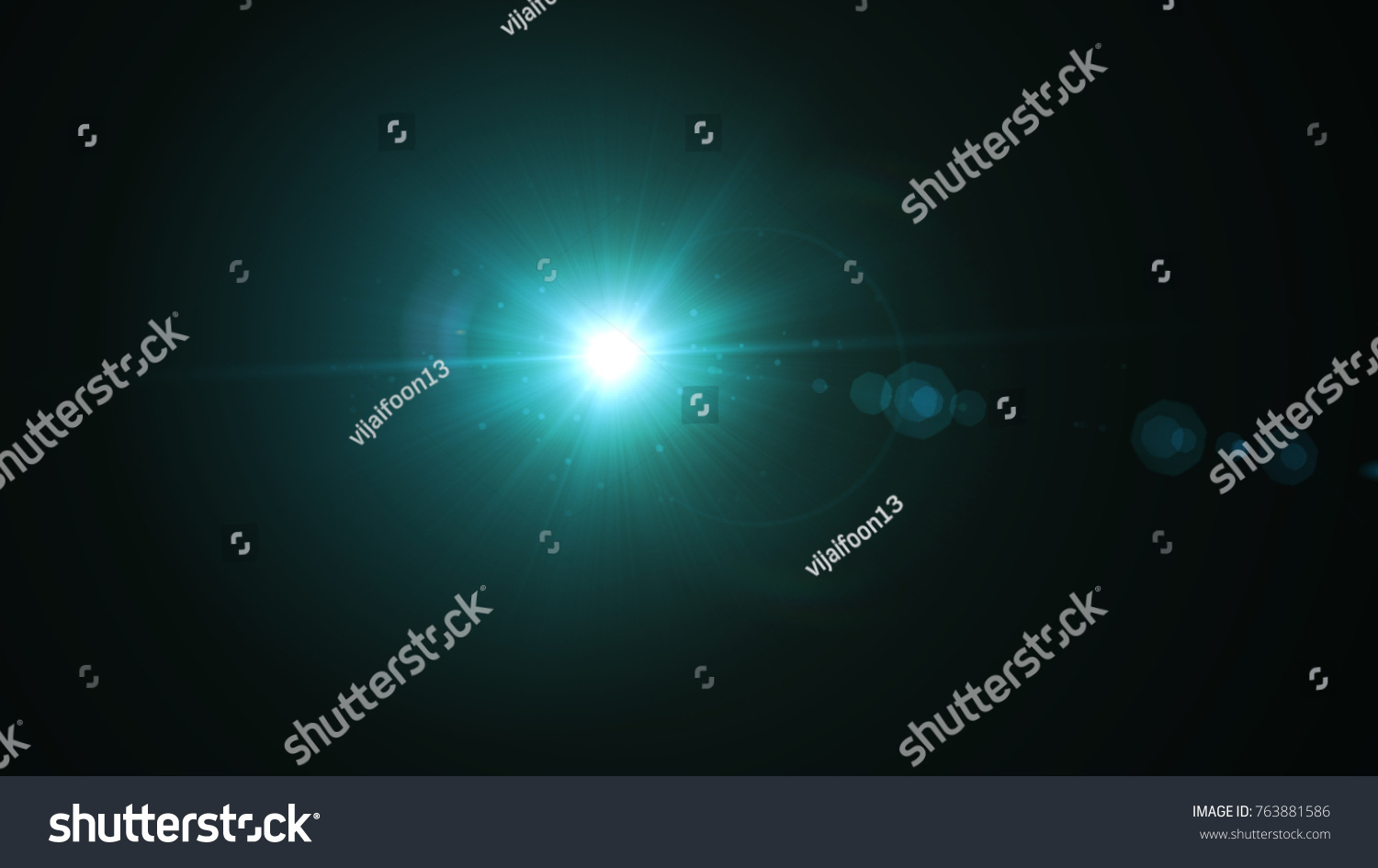 Digital Lens Flare Light Leaks Abstract Stock Illustration Shutterstock