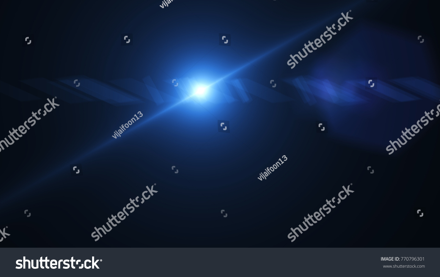 Digital Lens Flare Natural Lens Flare Stock Illustration 770796301 ...