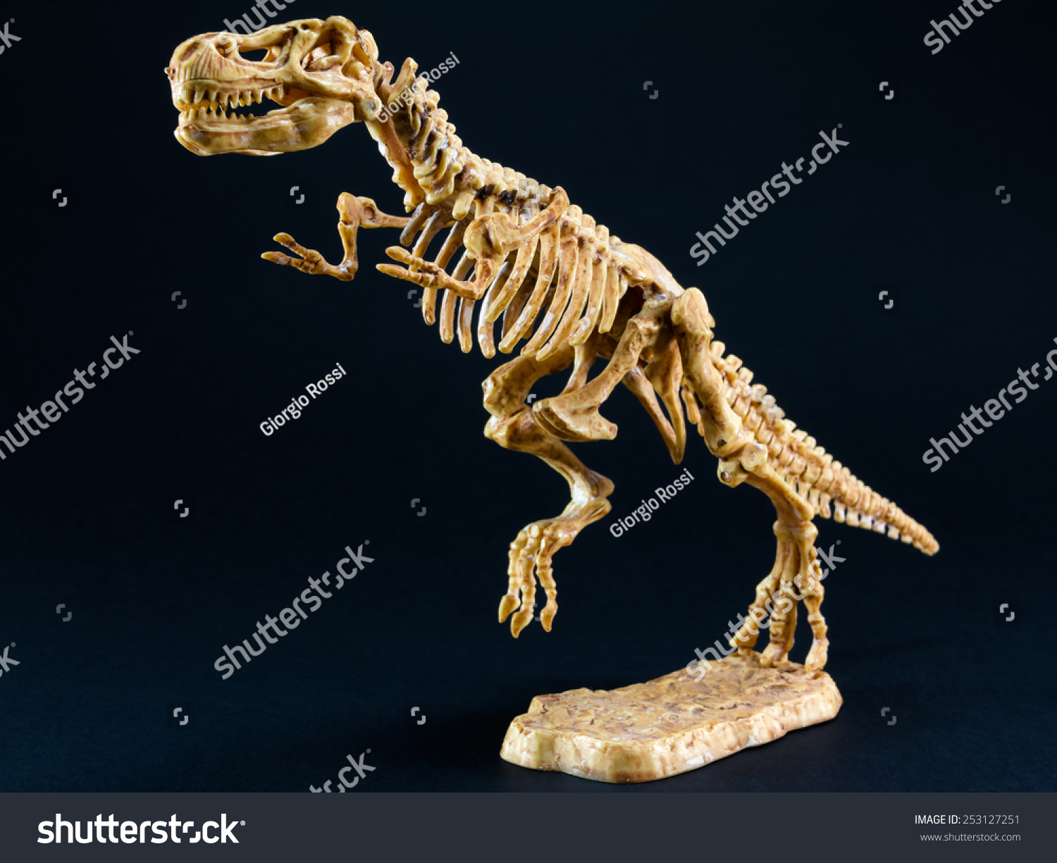 black t rex toy